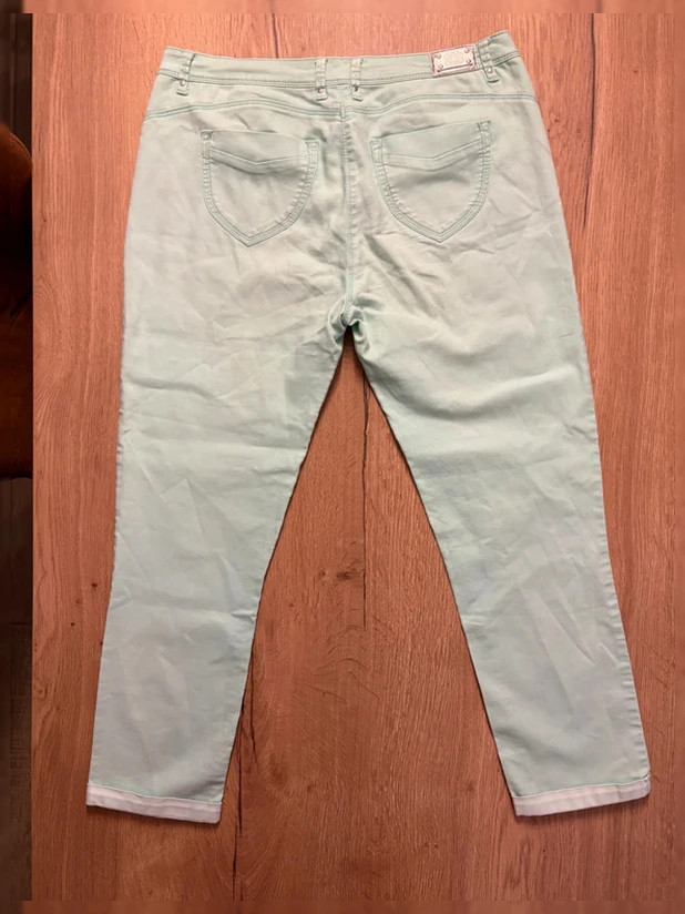 🔥 Pantalon BRÉAL - Vert d'eau/menthe - Taille 42 - Très bon état – Bréal – taille L / 40 / 12 3