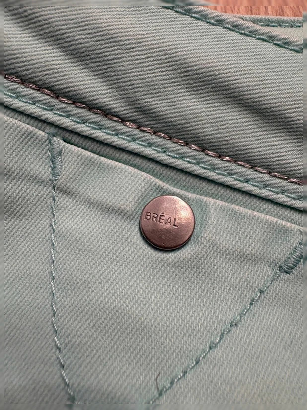 🔥 Pantalon BRÉAL - Vert d'eau/menthe - Taille 42 - Très bon état – Bréal – taille L / 40 / 12 5