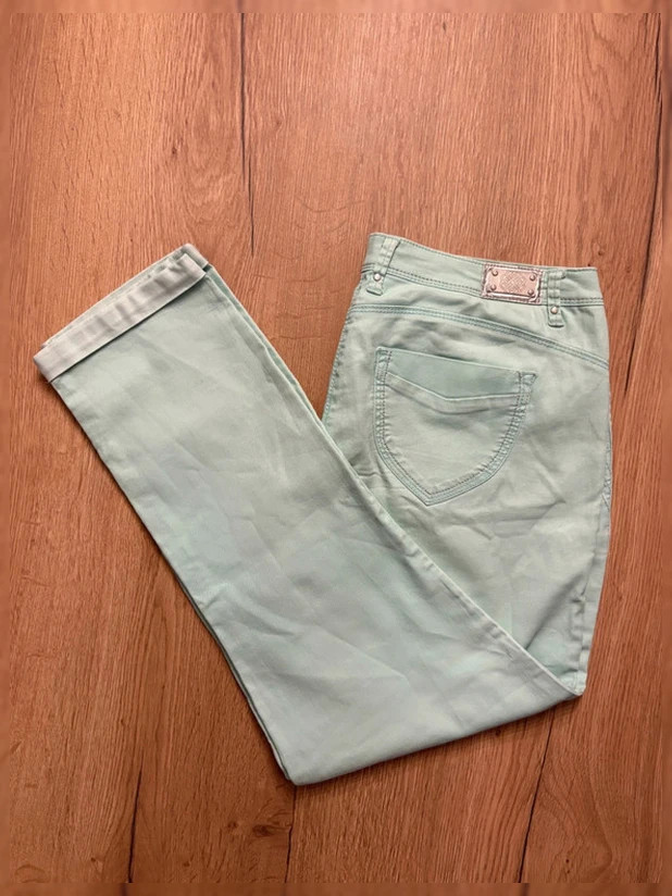 🔥 Pantalon BRÉAL - Vert d'eau/menthe - Taille 42 - Très bon état