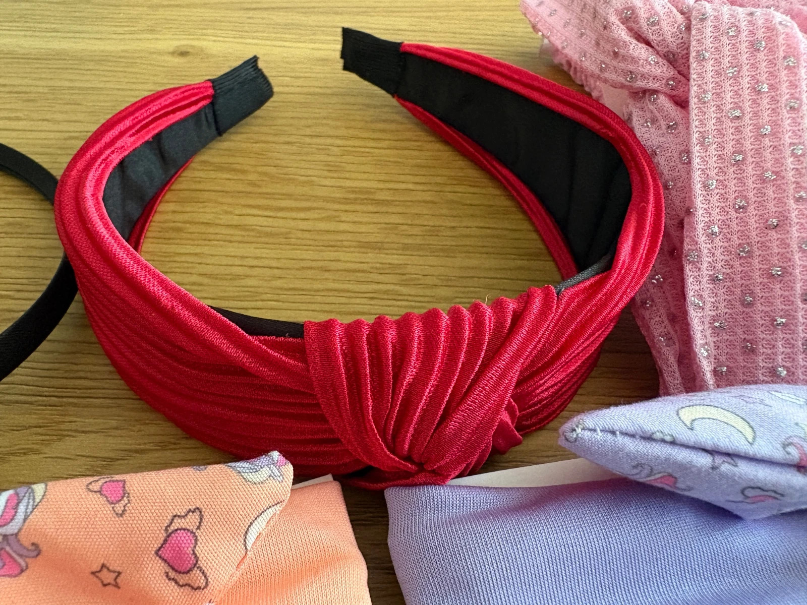 Lot de 8 Bandeaux + 2 Serre-têtes Fillette – Motifs Licornes & Pailletés – Accessoires 3
