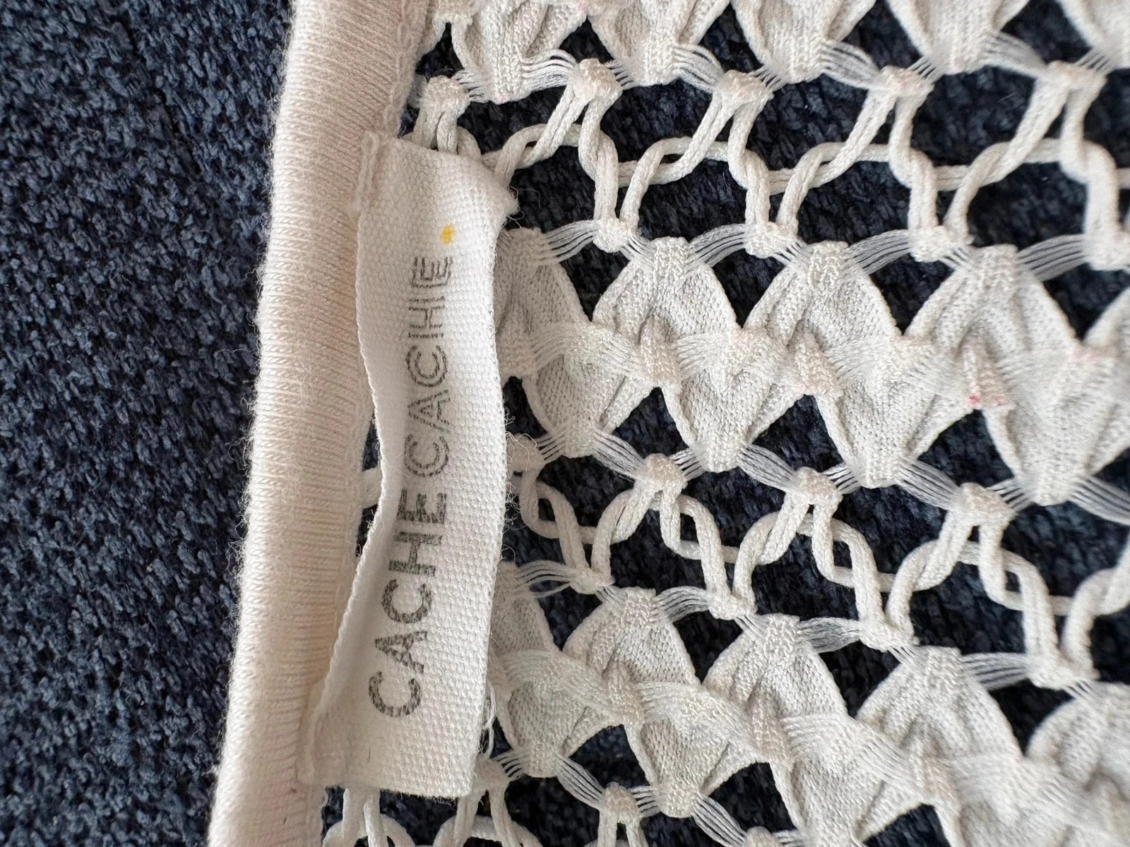 Top en crochet blanc Cache Cache neuf sans étiquette – Cache Cache – taille M / 38 / 10 3