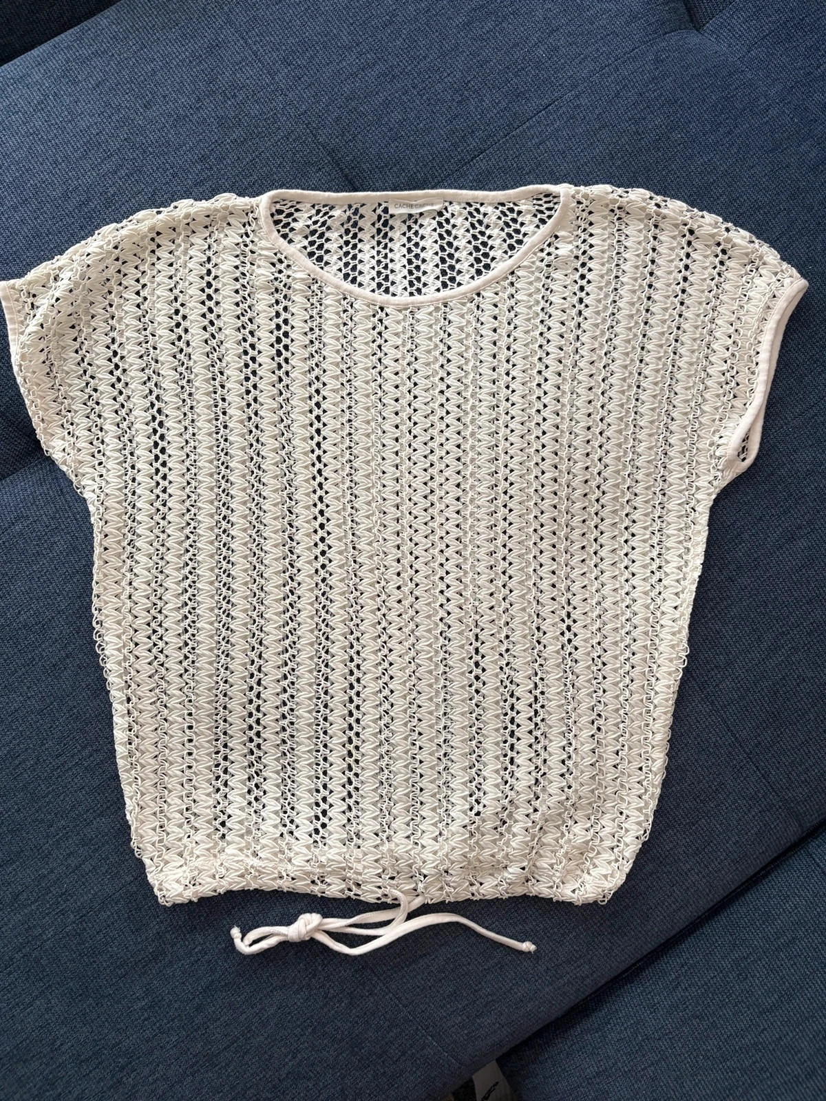 Top en crochet blanc Cache Cache neuf sans étiquette – Cache Cache – taille M / 38 / 10