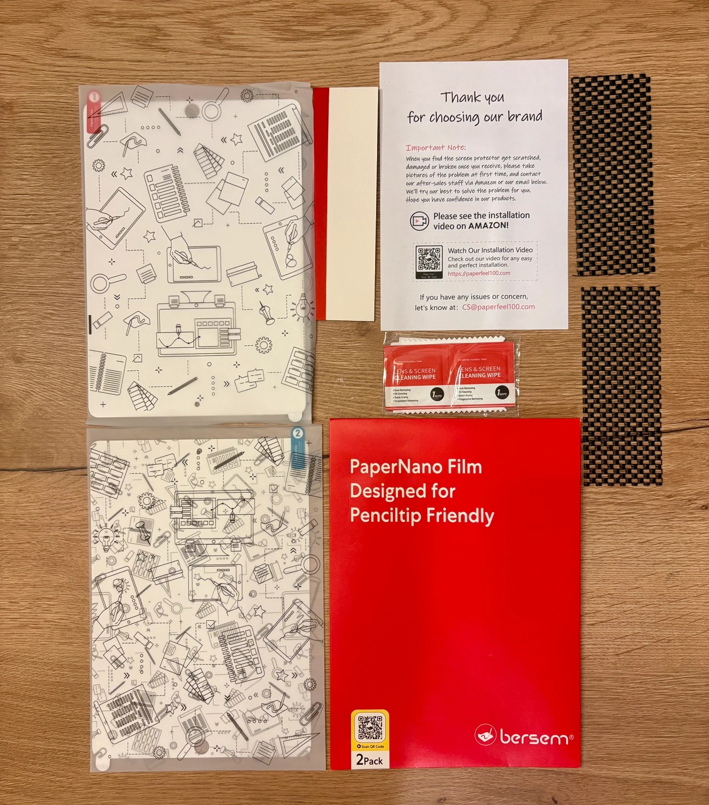 Bersem Paper Nano Screen Protector iPad 10.2 – Lot de 2 (valeur 15€) – Amazon
