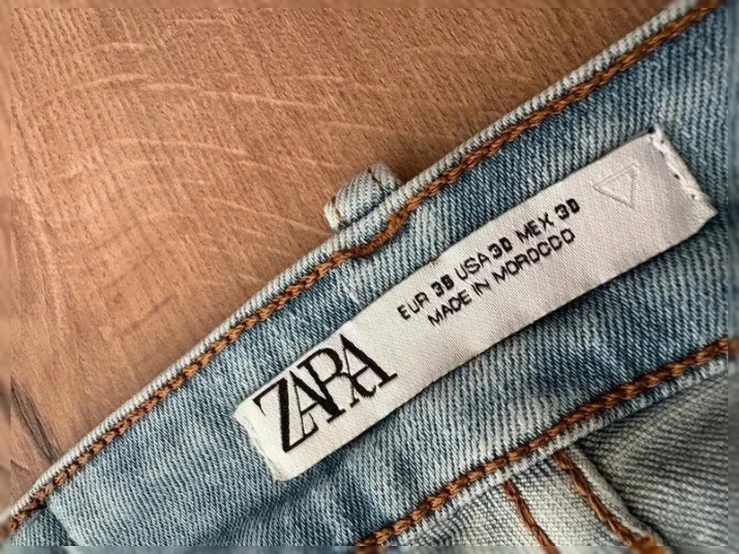 Jean skinny Zara taille haute - Délavage clair - Très bon état – Zara – taille W29 | FR 38 3