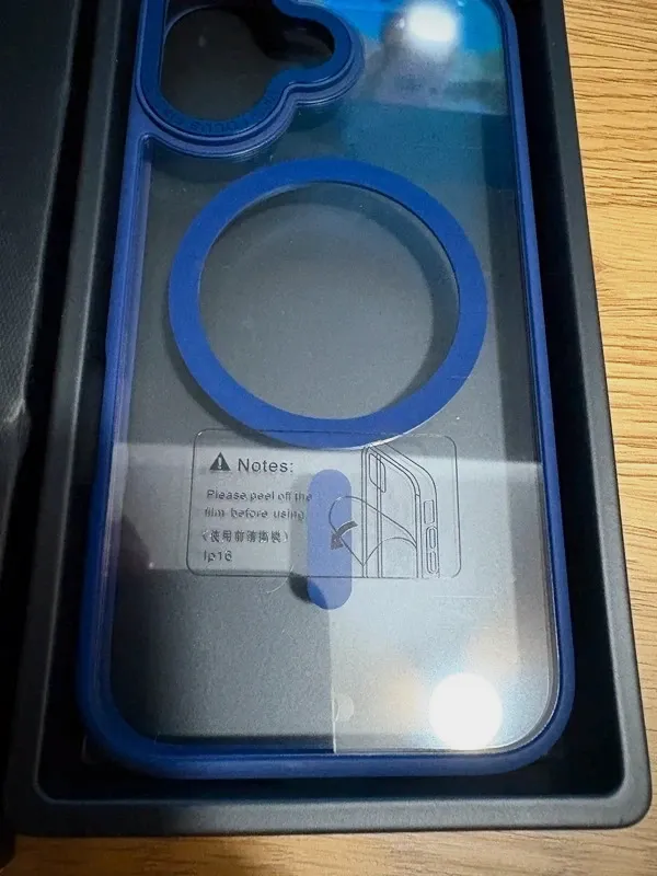 Coque iPhone 16 Canshn Magnetic Deep Blue - MagSafe - Neuve – Amazon 3