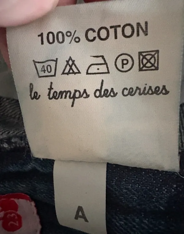Jean femme Le Temps des Cerises 102 Kane - T23 US (33 FR)- prix magasin 109€ – Le temps des cerises – taille 34 5