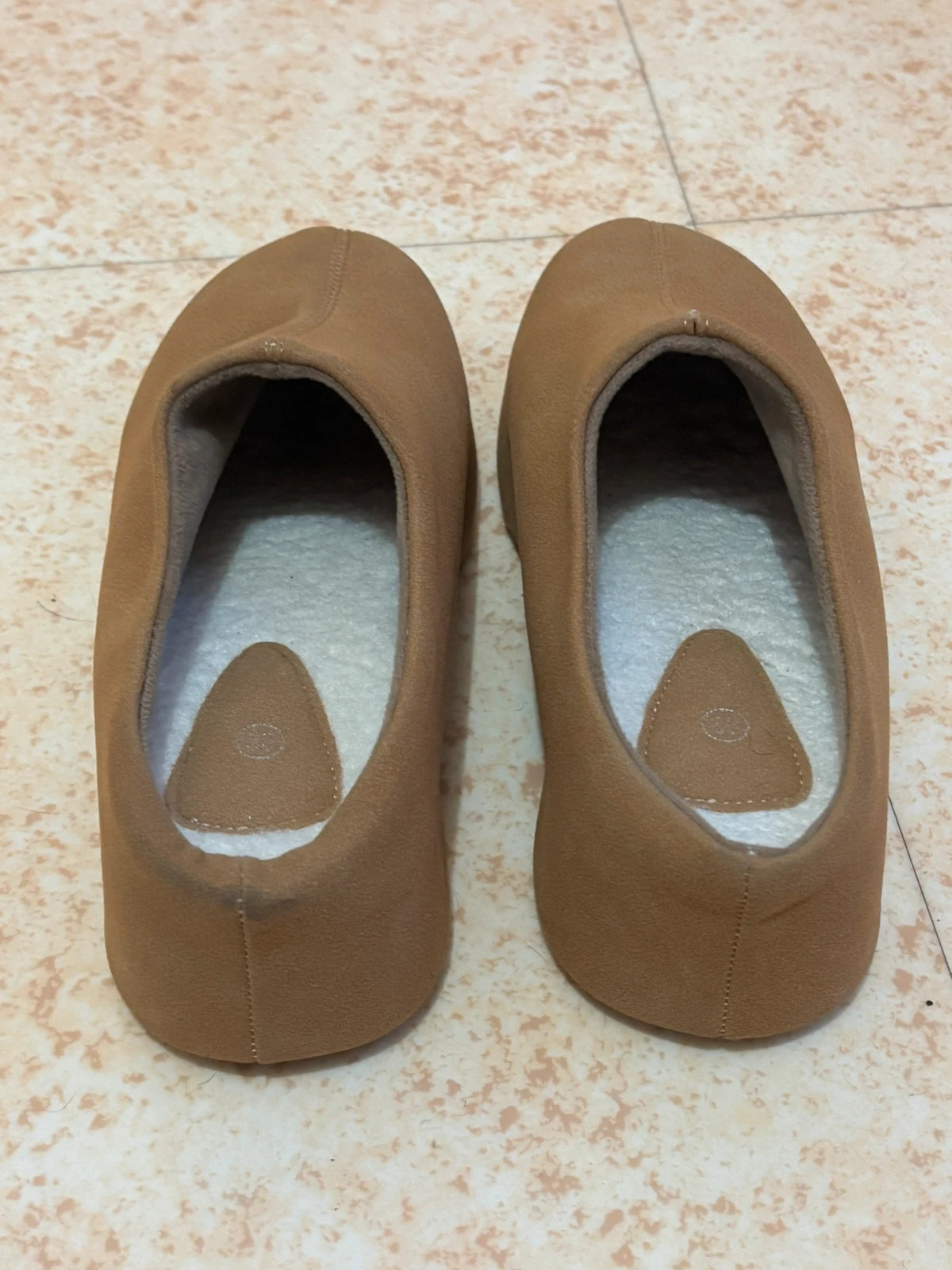 Mules ouverte à plateforme en daim – taille 37 2