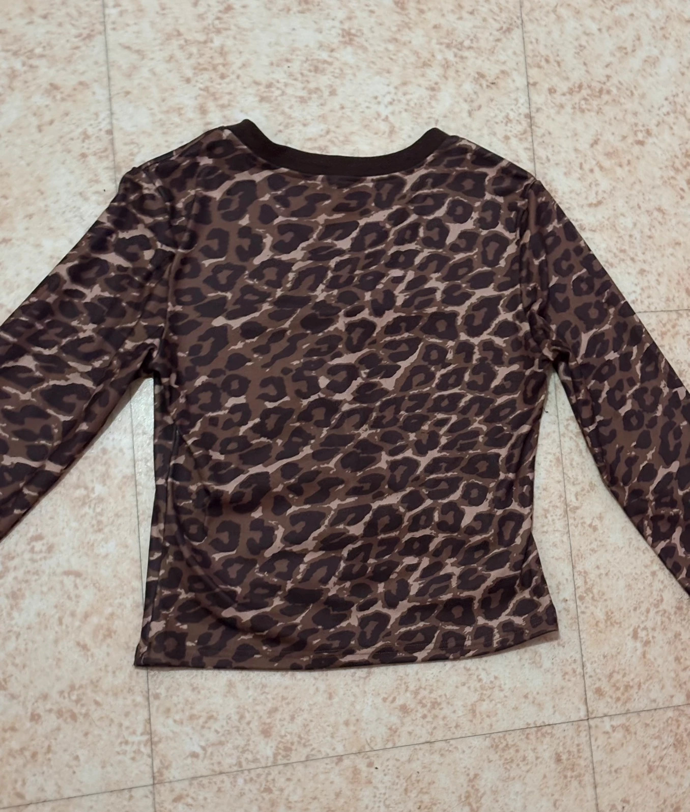 Cardigan léopard ceintré – taille S / 36 / 8 3