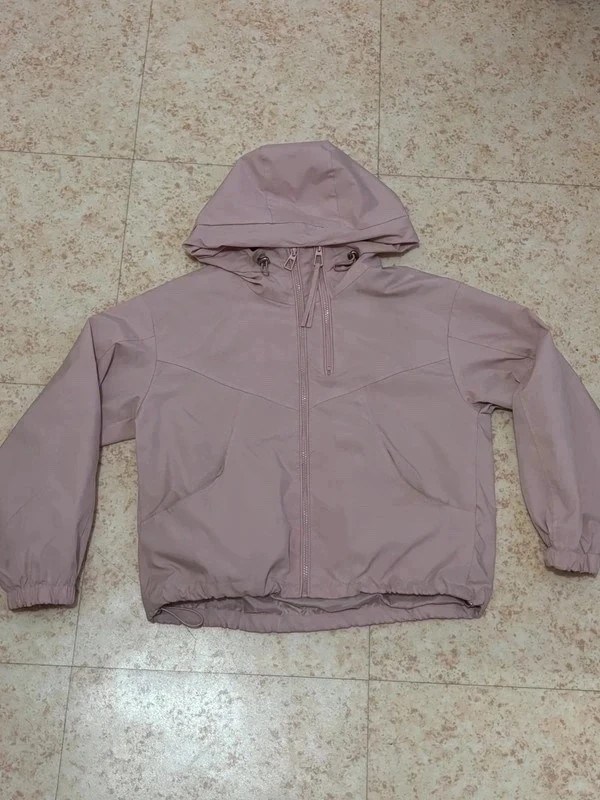 Veste coupe vent rose