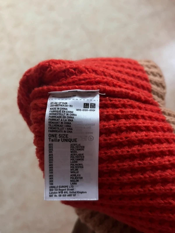 Bonnet Uniqlo x Marni – Uniqlo – taille Taille unique 3