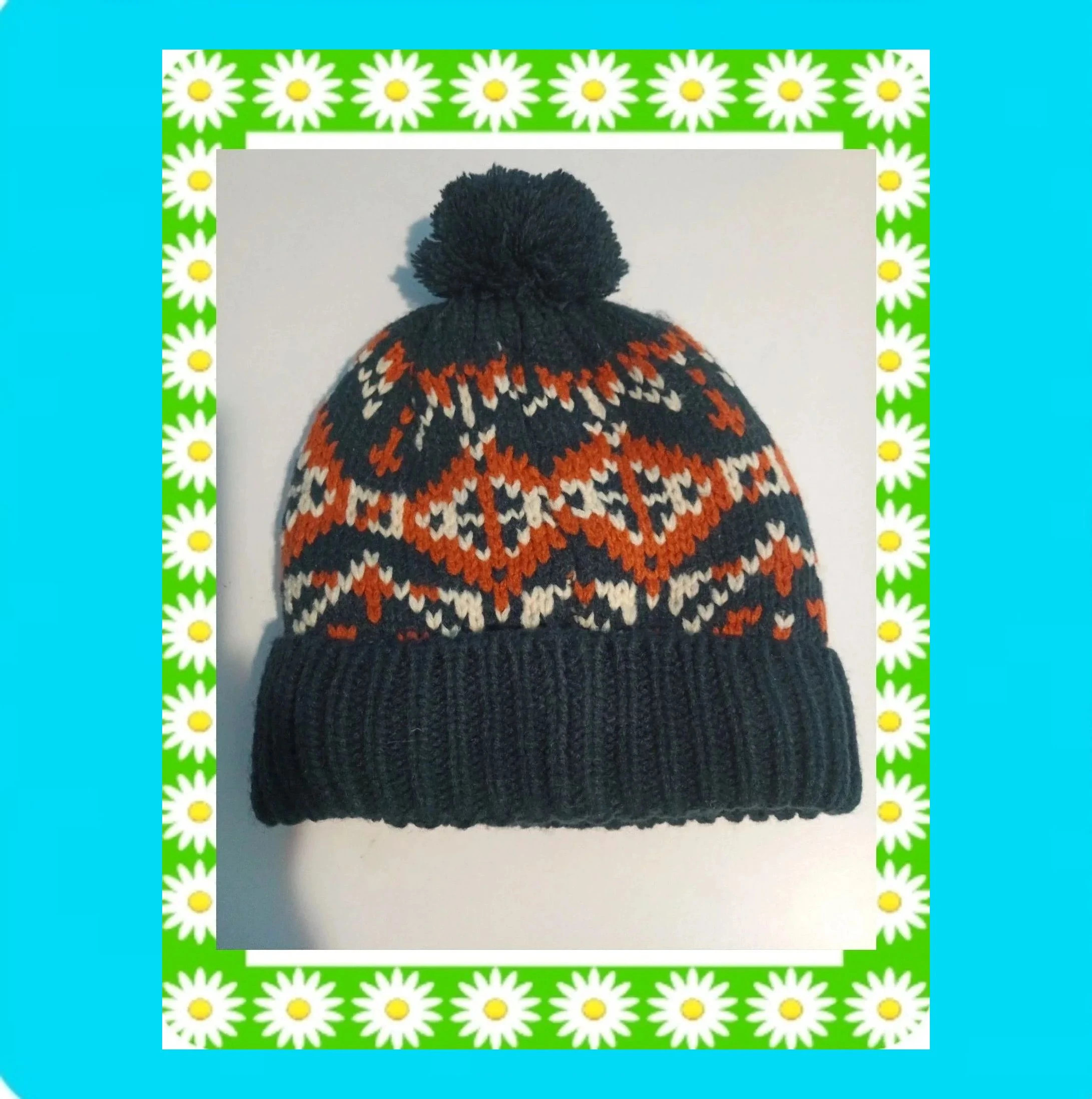🩵 Gorro Niño Punto Con Pompón 🩵 – Kiabi – taille 3-5 ans, 53 cm 3