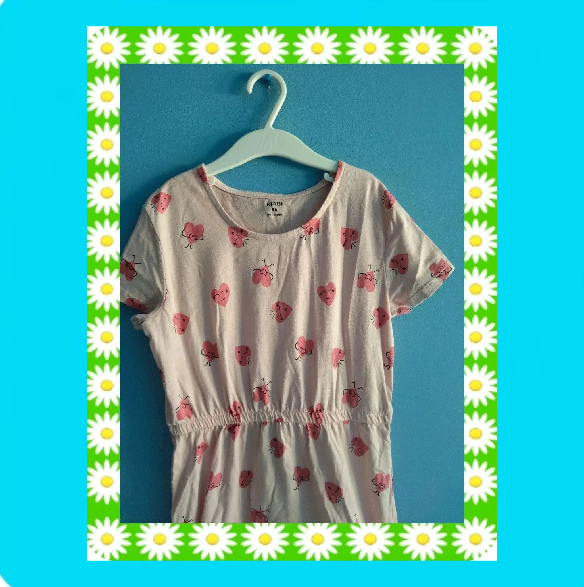 🩷 Precioso Vestido Niña Verano Corazones 🩷 – Kiabi – taille 8 ans / 128 cm 3