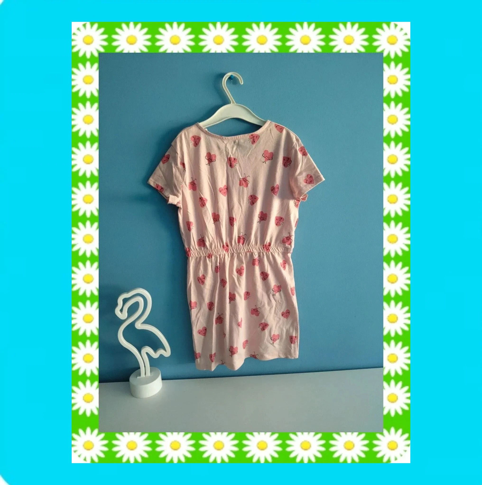 🩷 Precioso Vestido Niña Verano Corazones 🩷 – Kiabi – taille 8 ans / 128 cm 2