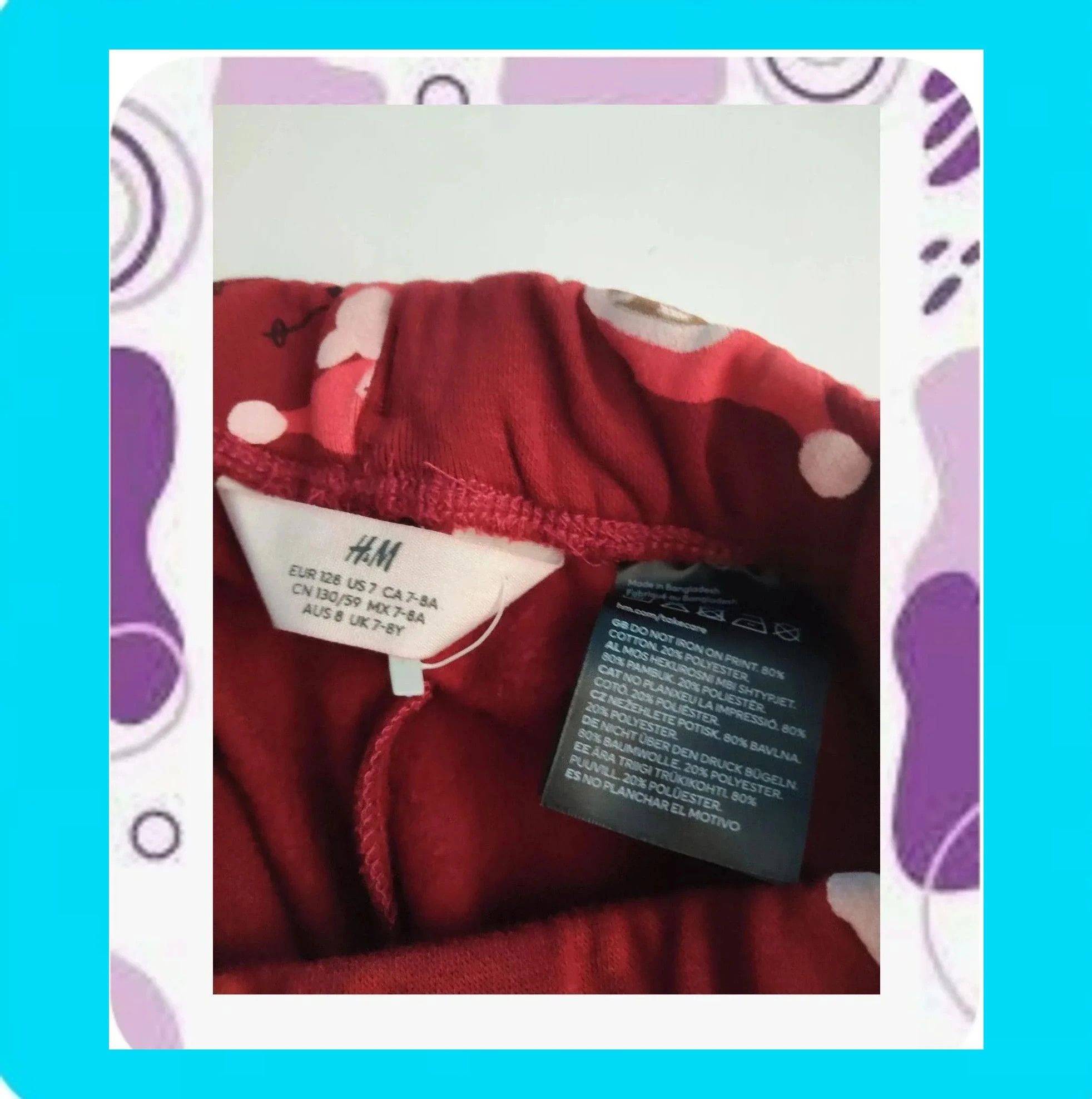 🩵 Pantalón Algodón Niño Navidad 🩵 – H&M – taille 8 ans / 128 cm 5