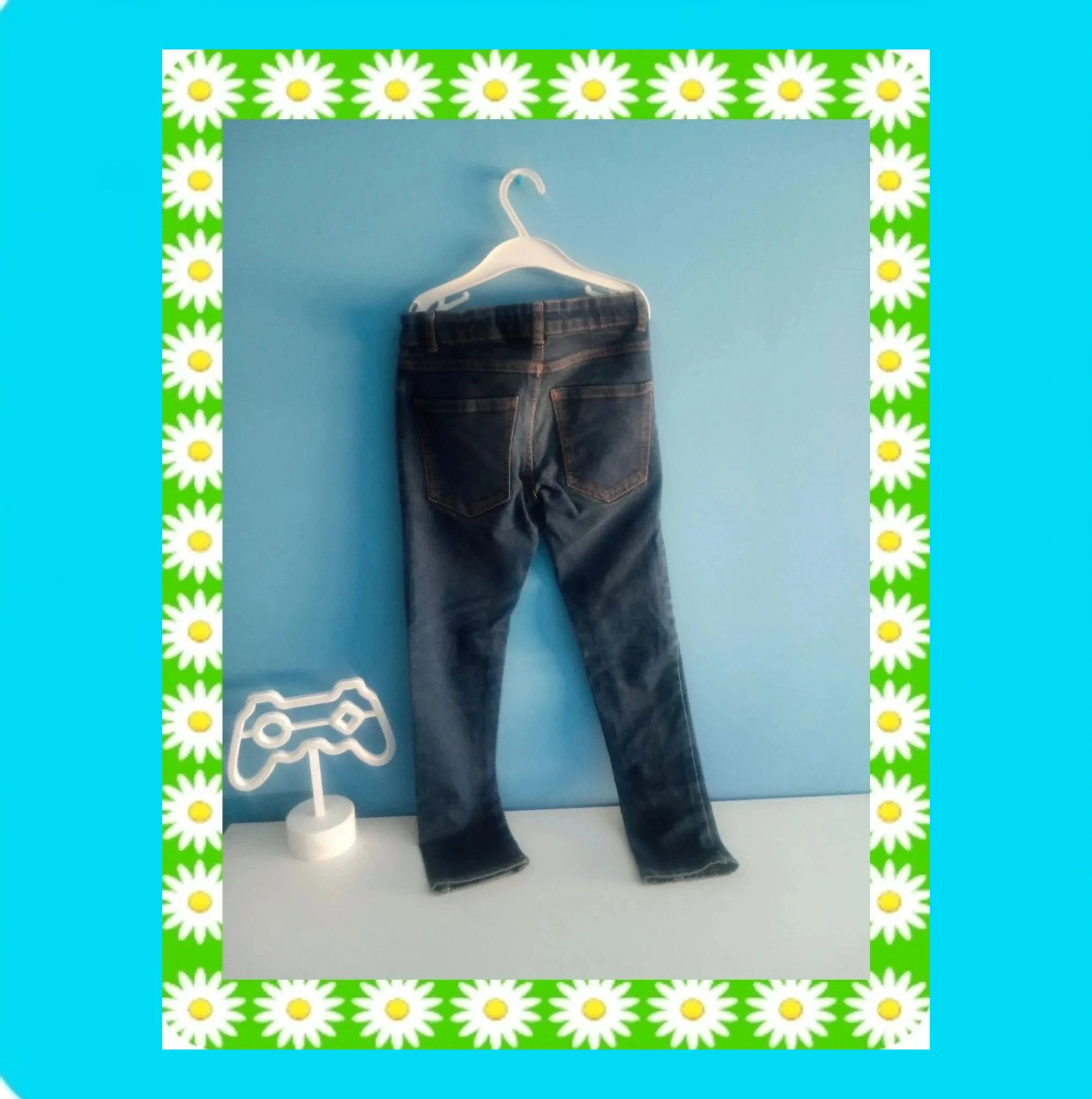 🩵 Pantalón Denim Niño Pitillo Skinny 🩵 – Kiabi – taille 8 ans / 128 cm 3