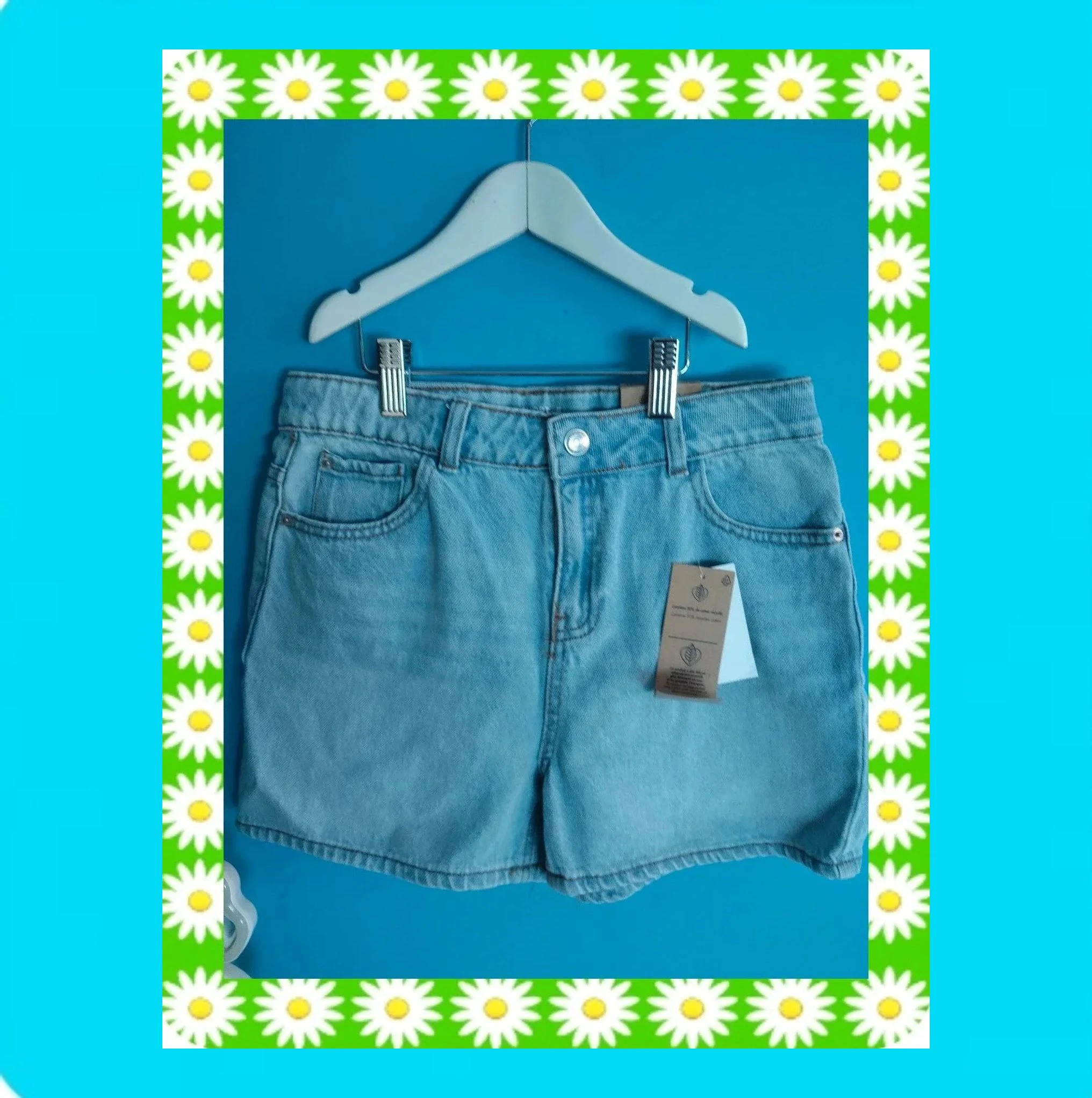 🩷 Pantalón Corto Denim Niña 🩷 – Kiabi – taille 12 ans / 152 cm 2