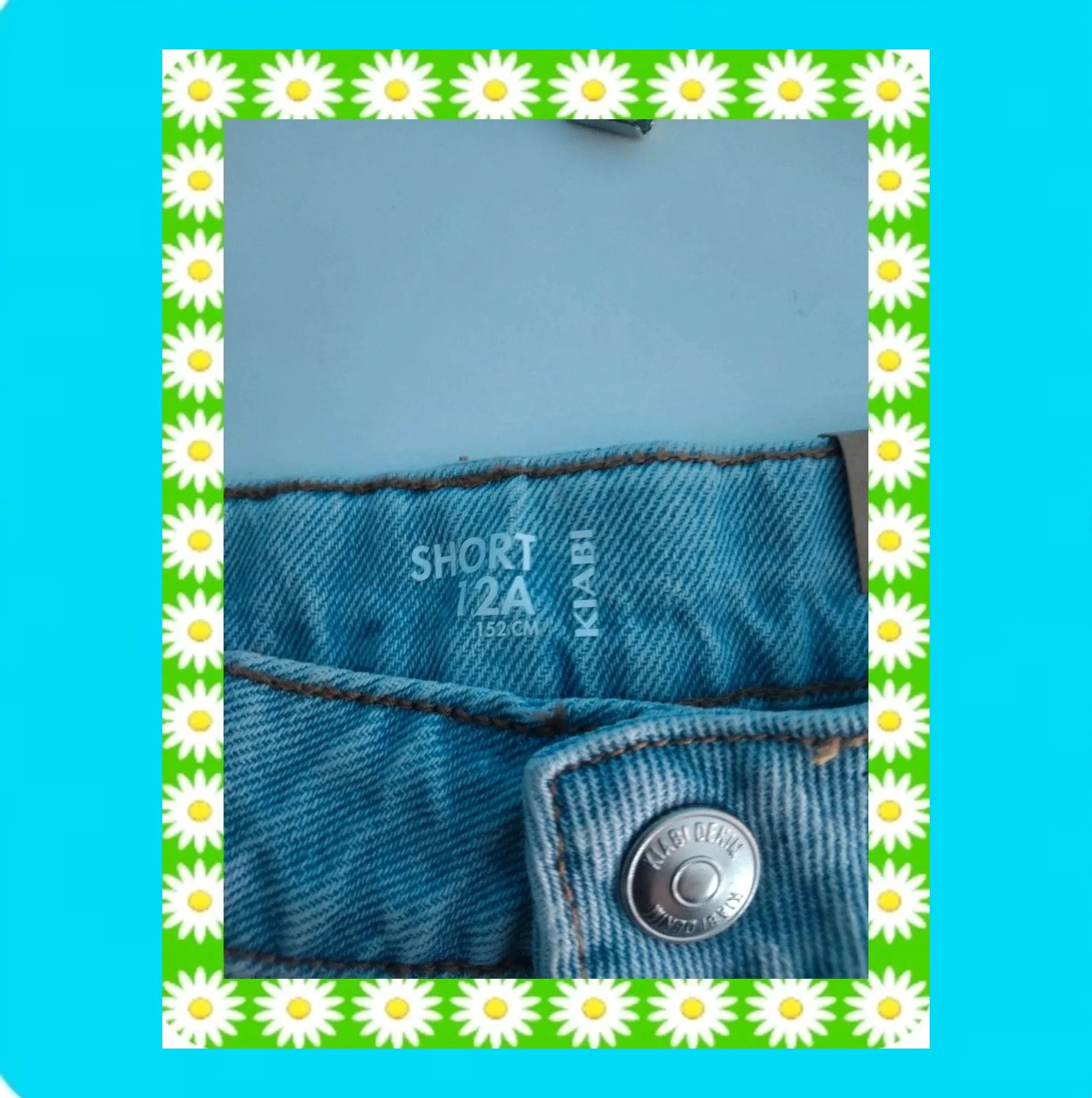 🩷 Pantalón Corto Denim Niña 🩷 – Kiabi – taille 12 ans / 152 cm 5