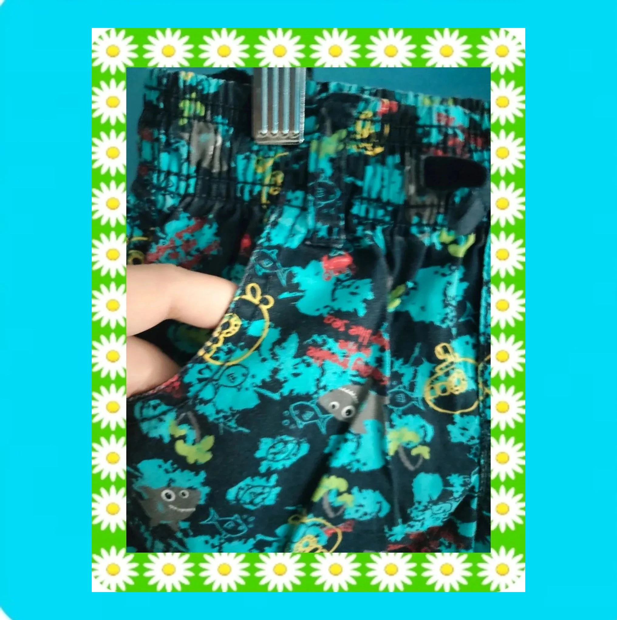 🩵 Pantalón Corto Niño Divertido Estampado Marino 🩵 – Lupilu – taille 4 ans / 104 cm 3