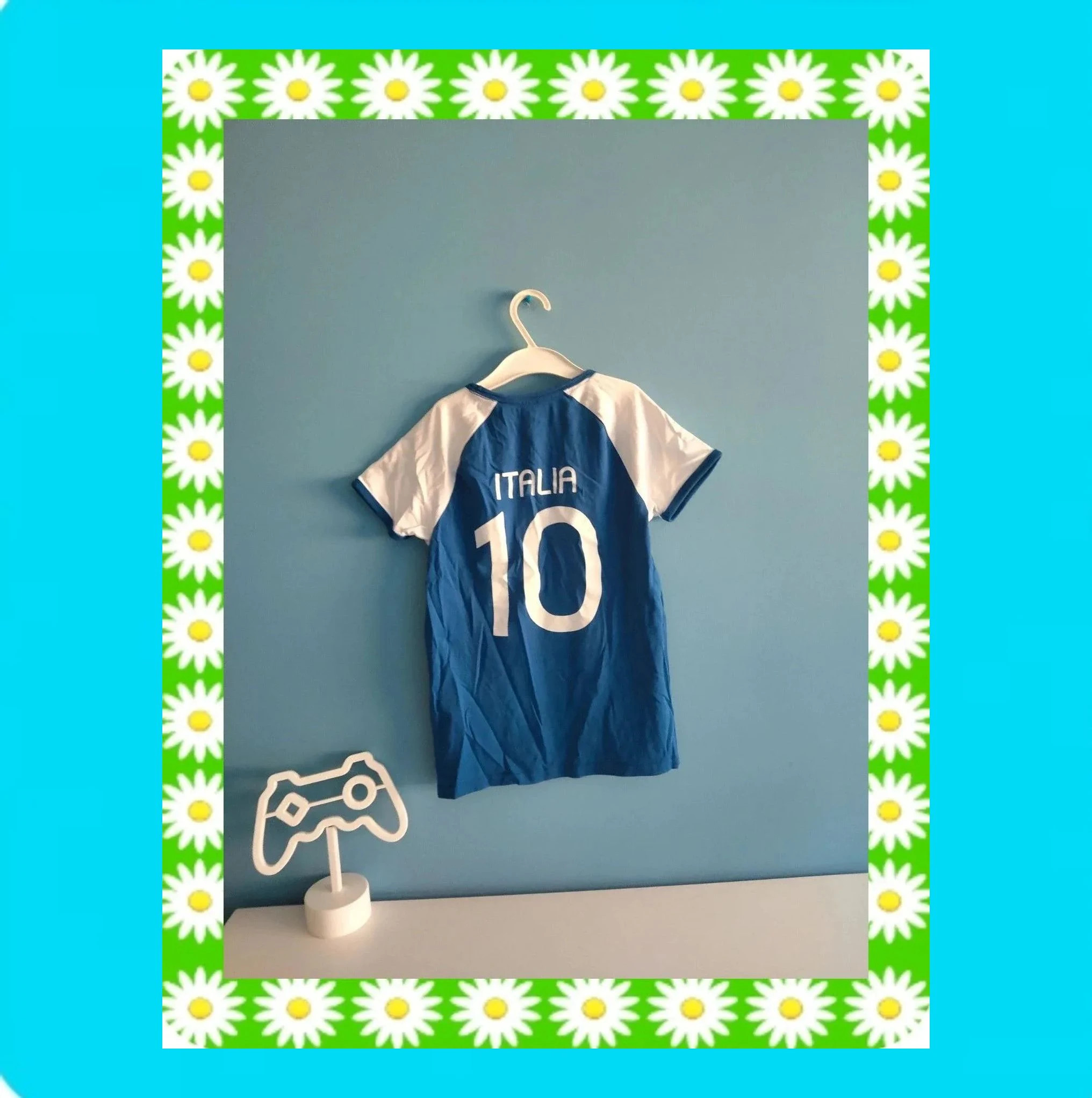 🩵 Camiseta Niño Escudo Italia 🩵 – Kiabi – taille 10 ans / 140 cm 3