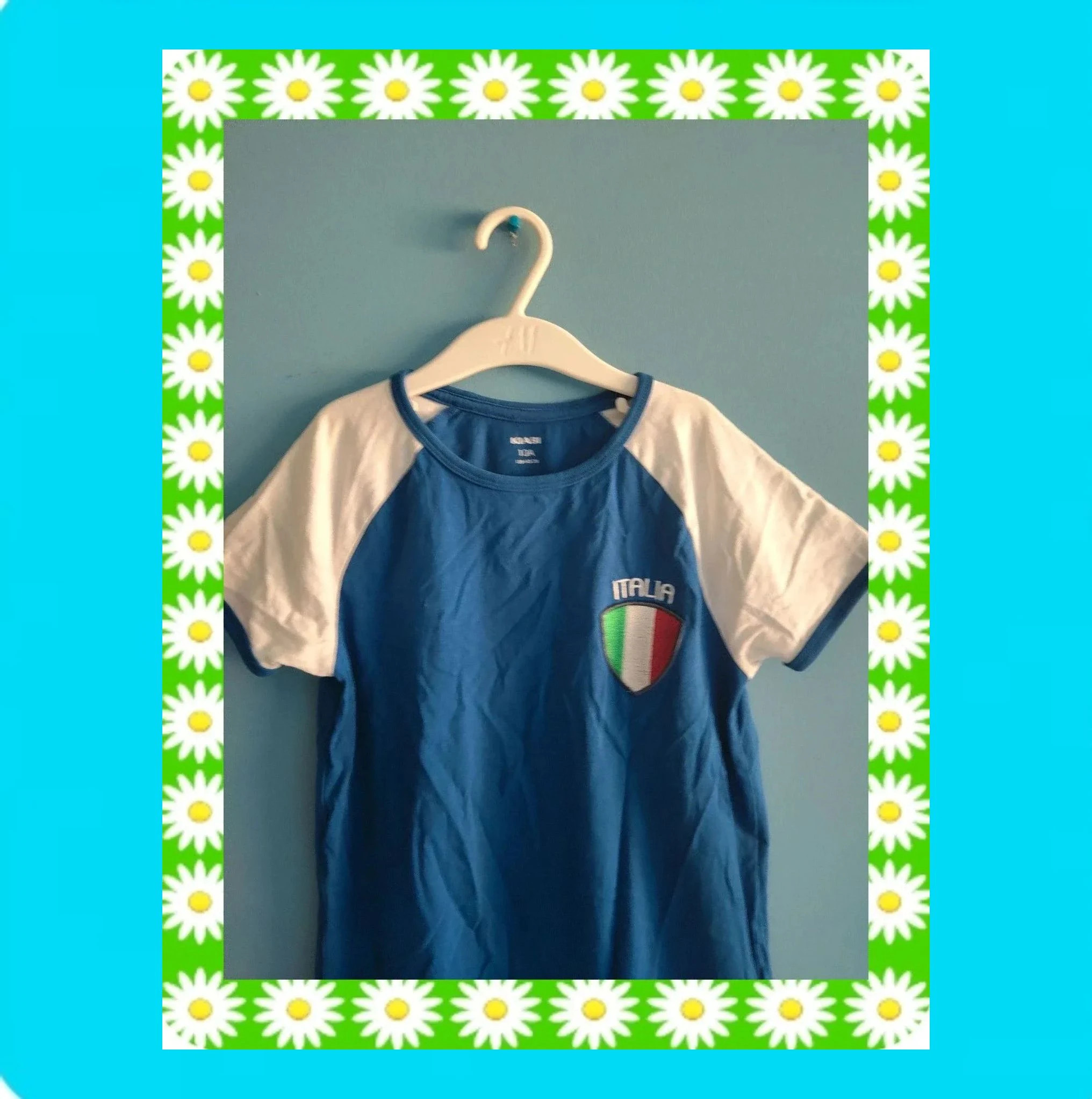 🩵 Camiseta Niño Escudo Italia 🩵 – Kiabi – taille 10 ans / 140 cm 2