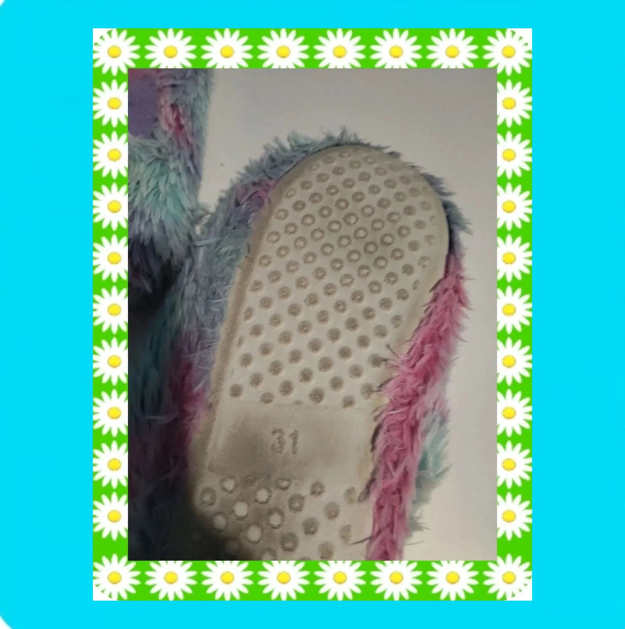 🩷 Graciosas Pantuflas Niña Pelito 🩷 – taille 31 5