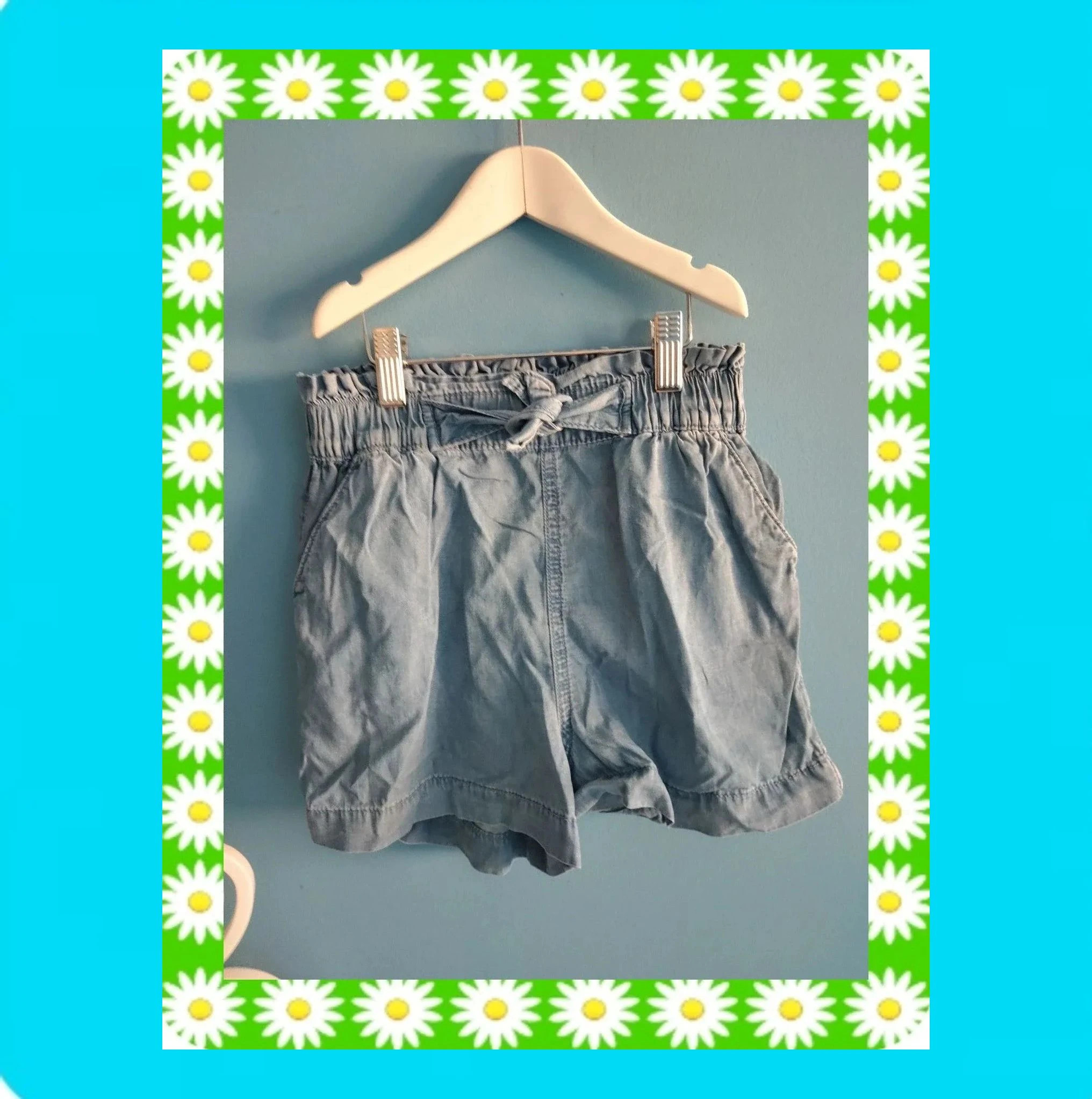 🩷 Shorts Niña Tiro Alto Denim Ligero 🩷 – Kiabi – taille 10 ans / 140 cm 3