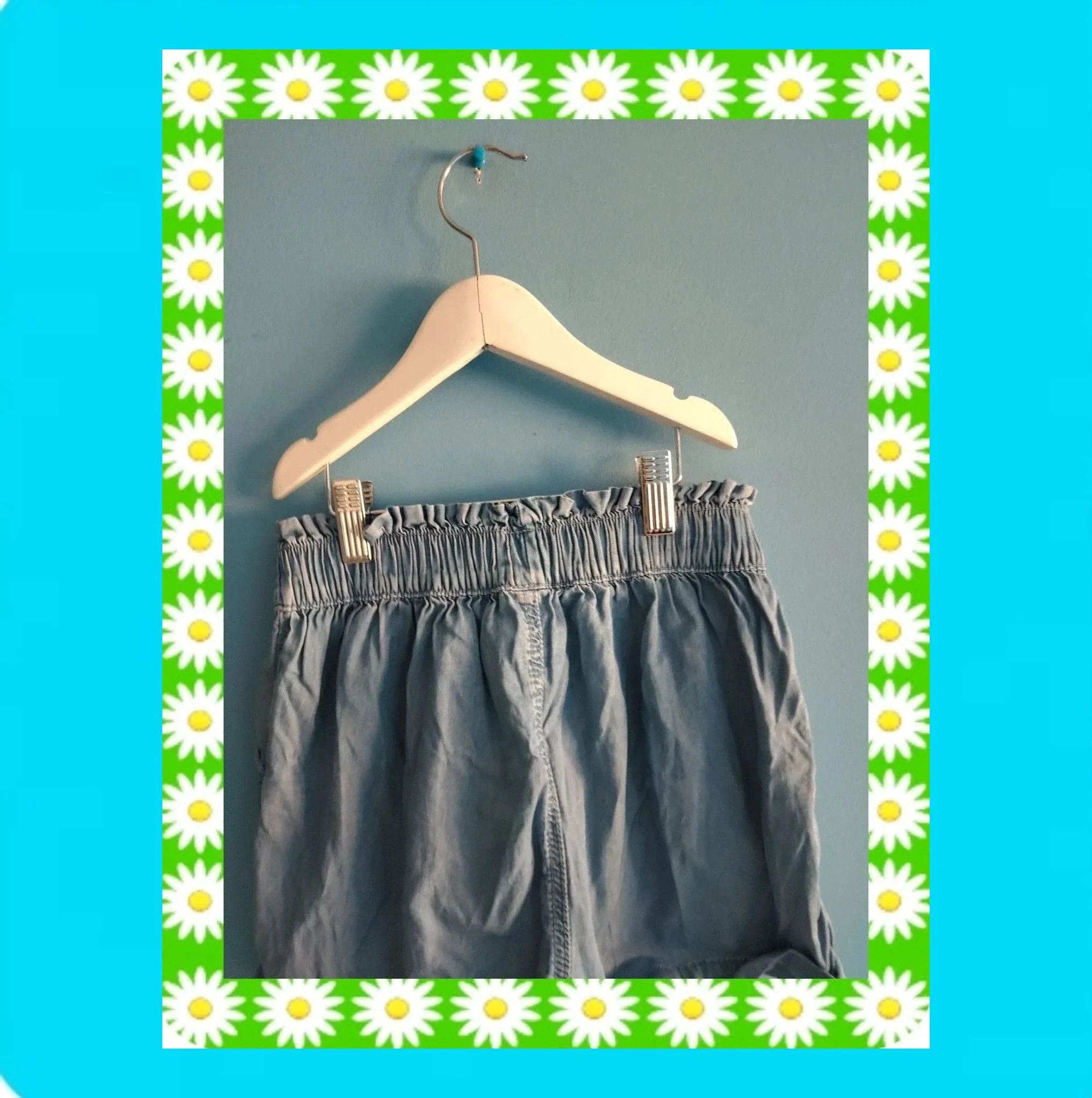 🩷 Shorts Niña Tiro Alto Denim Ligero 🩷 – Kiabi – taille 10 ans / 140 cm 4