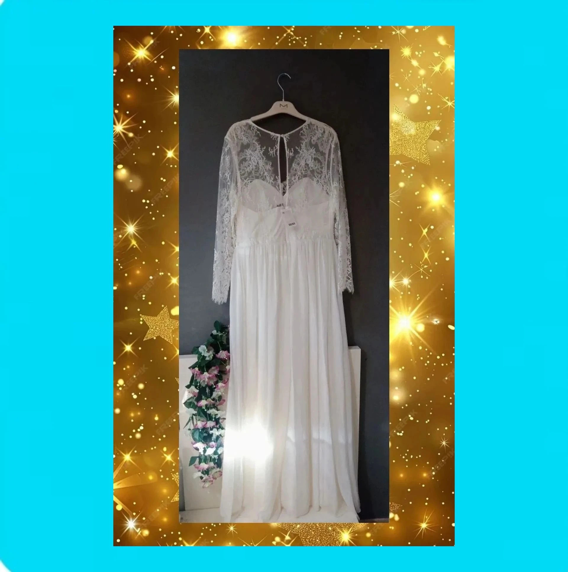 🩷 Espectacular Vestido de Novia 🩷 – H&M – taille XXL / 44 / 16 3