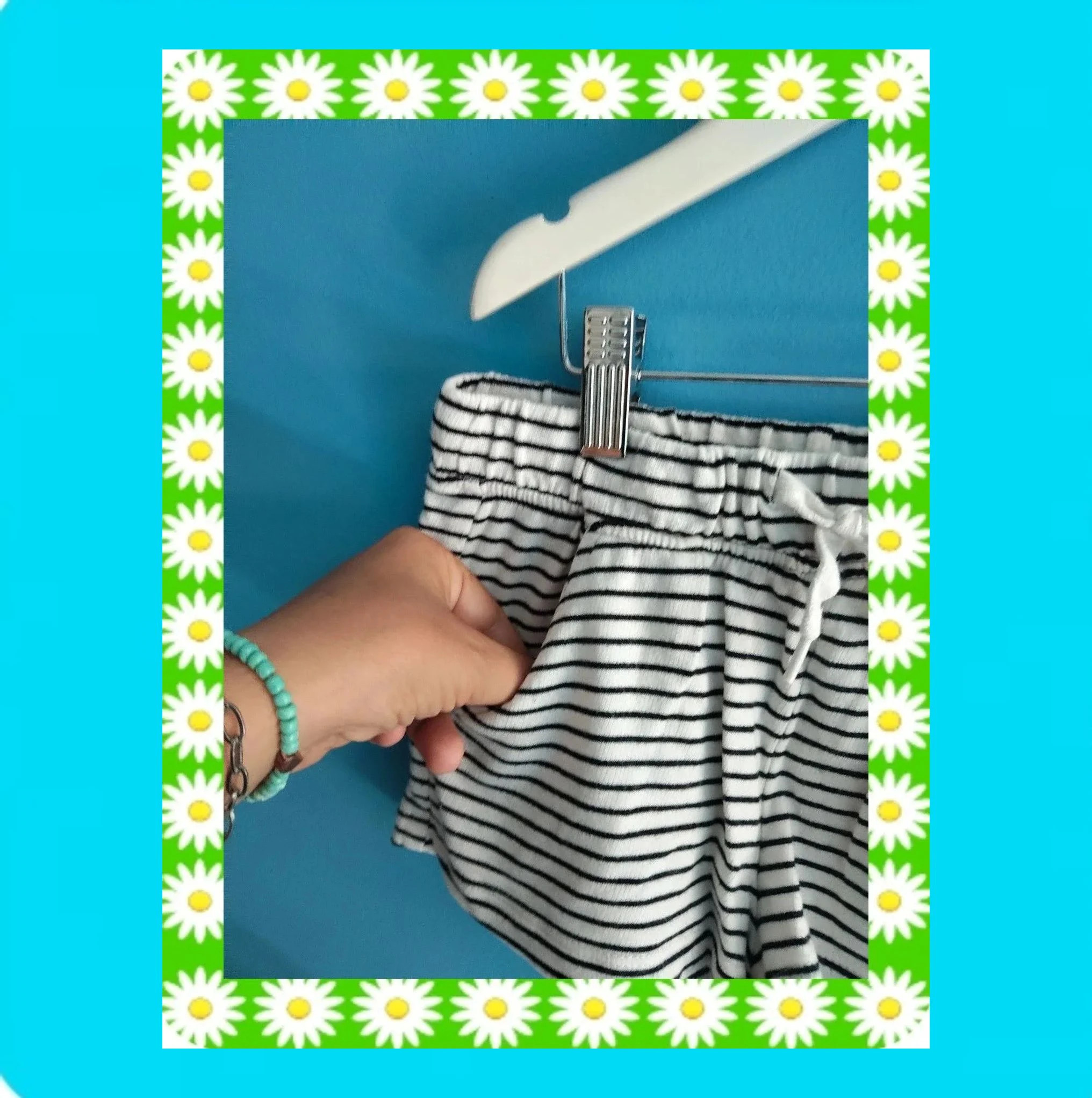 🩷 Shorts Niña Algodón Rayas 🩷 – H&M – taille 9 ans / 134 cm 3