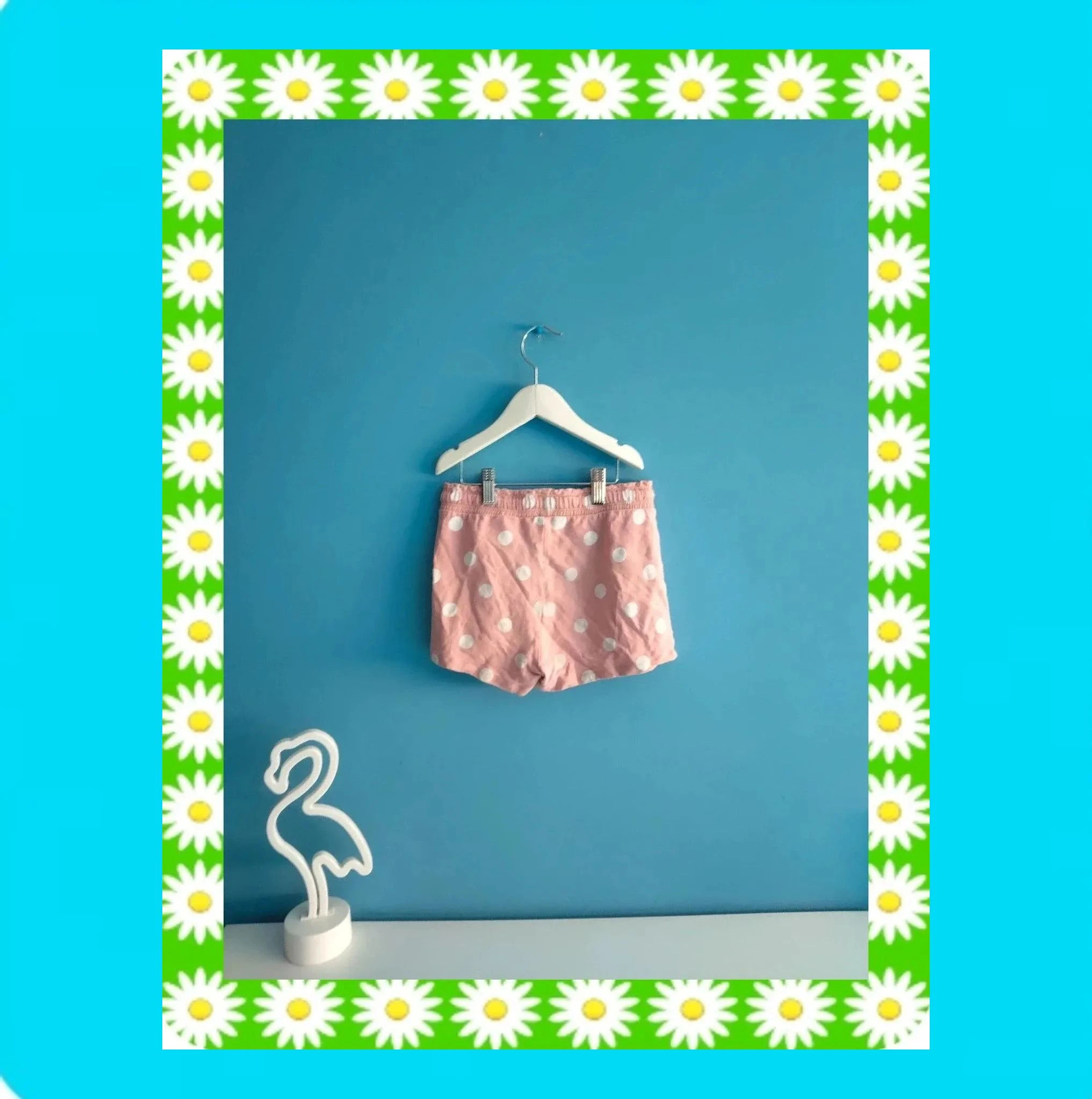 🩷 Shorts Niña Algodón Con Lunares 🩷 – H&M – taille 9 ans / 134 cm 3