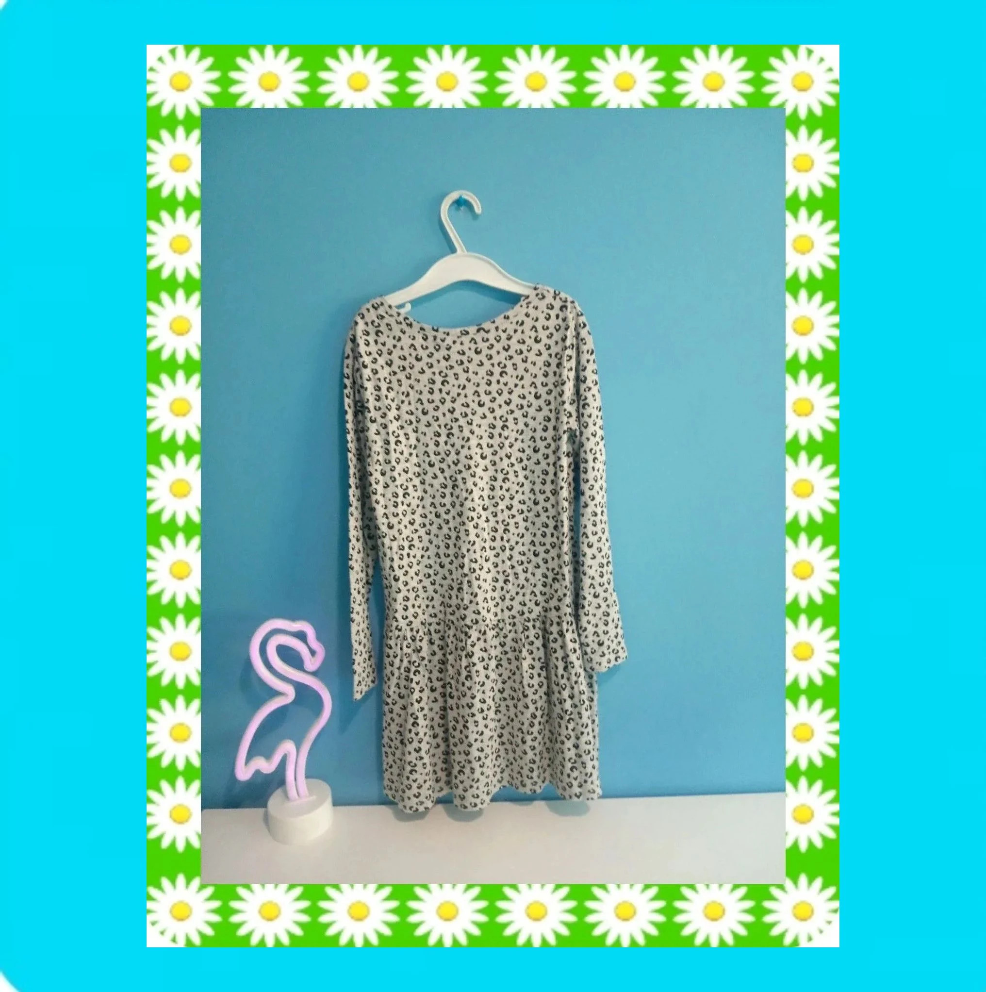 🩷 Bonito Vestido Niña Estampado Algodón 🩷 – H&M – taille 7 ans / 122 cm 2