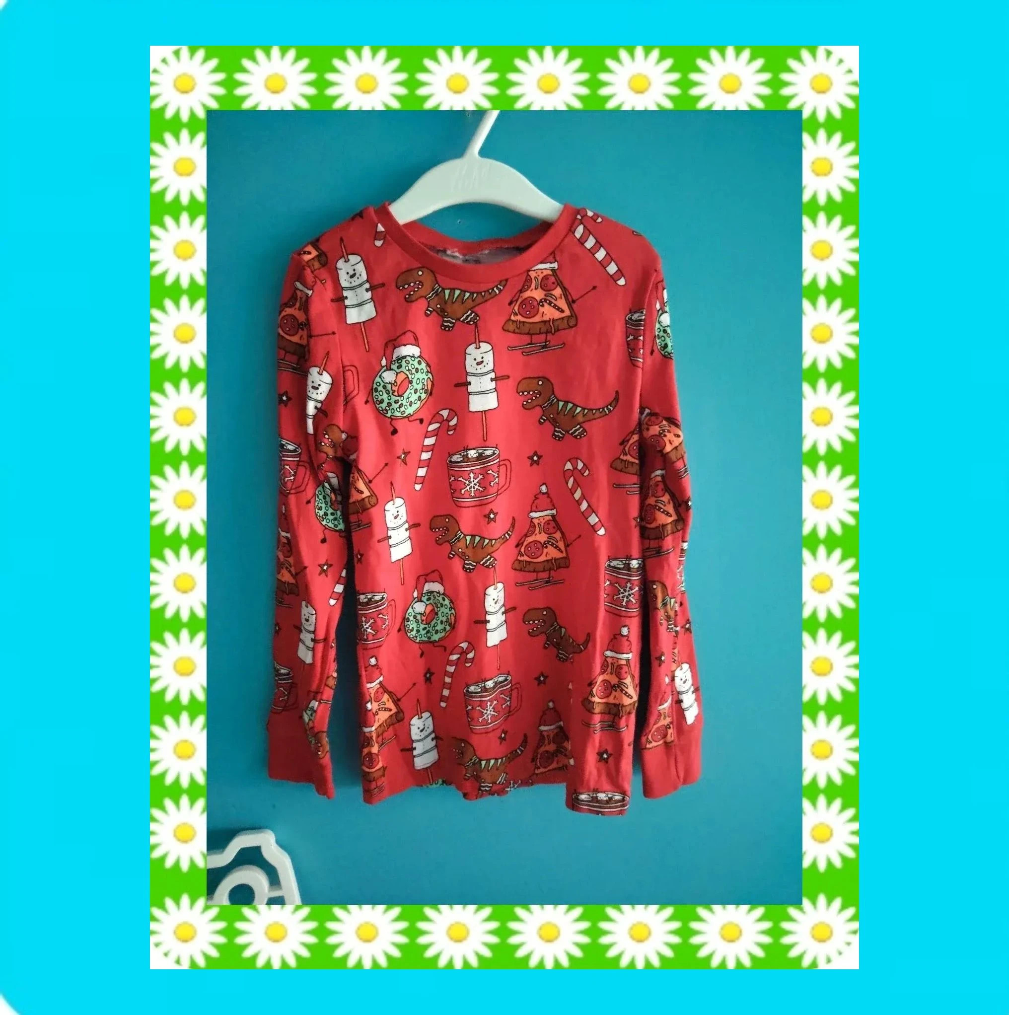 🩵 Pijama dos piezas Navidad 🩵 – H&M – taille 7 ans / 122 cm 2