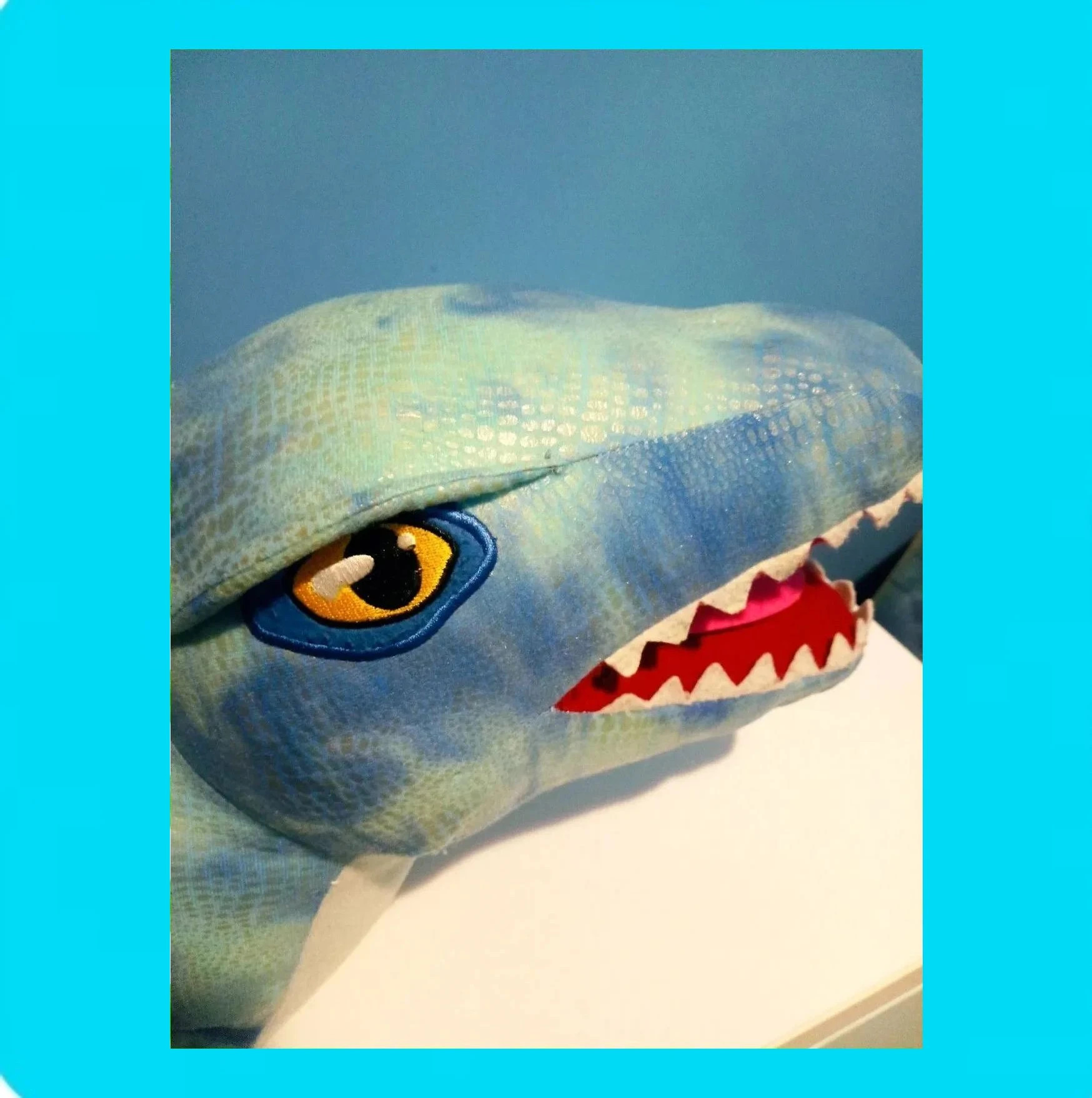 🩵 Peluche Gigante Dinosaurio Mosasaurio 🩵 – taille XL 2