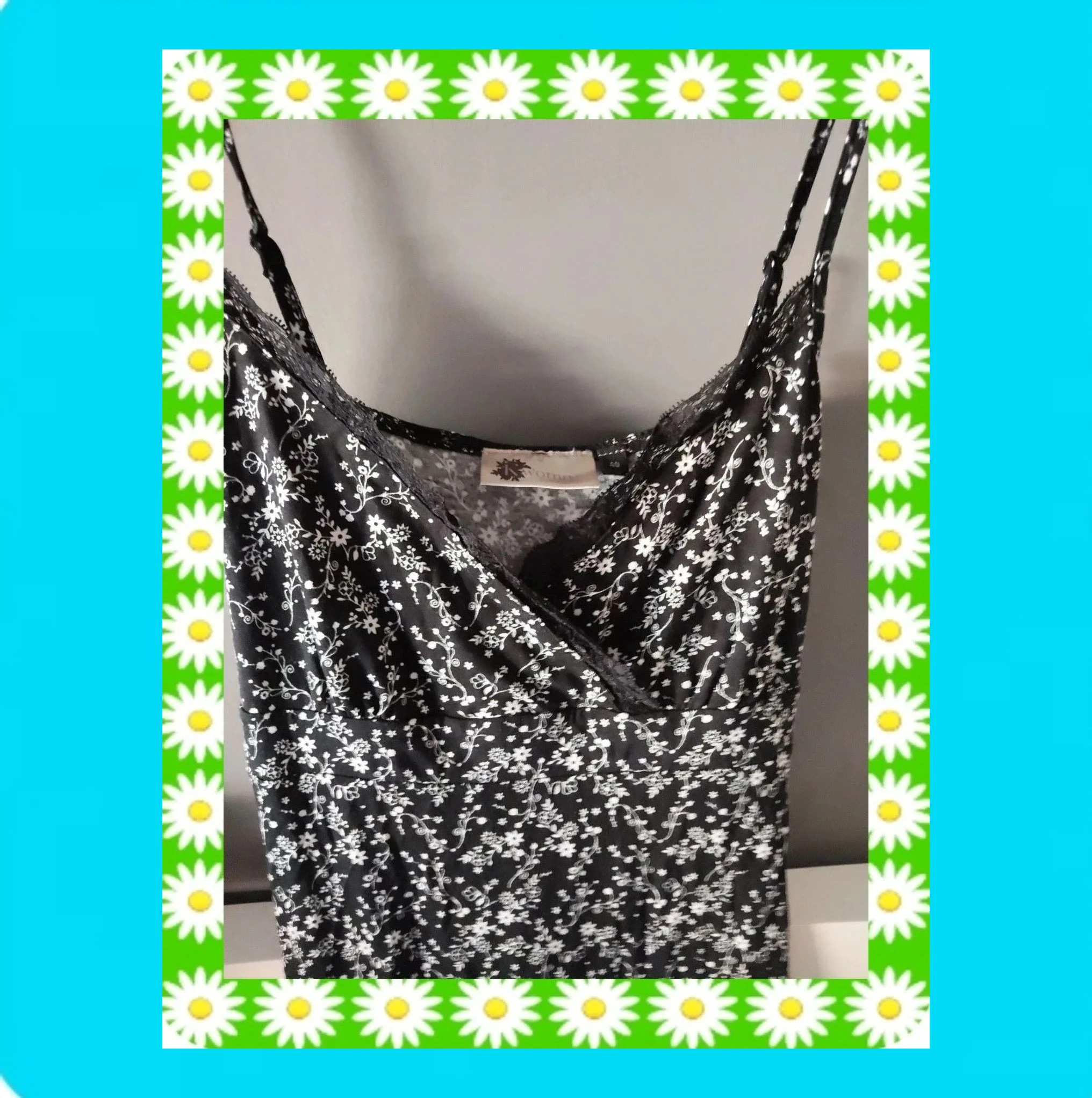 💗 Vestido Mujer Tirantes Estampado 💗 – Kiabi – taille L / 40 / 12 3