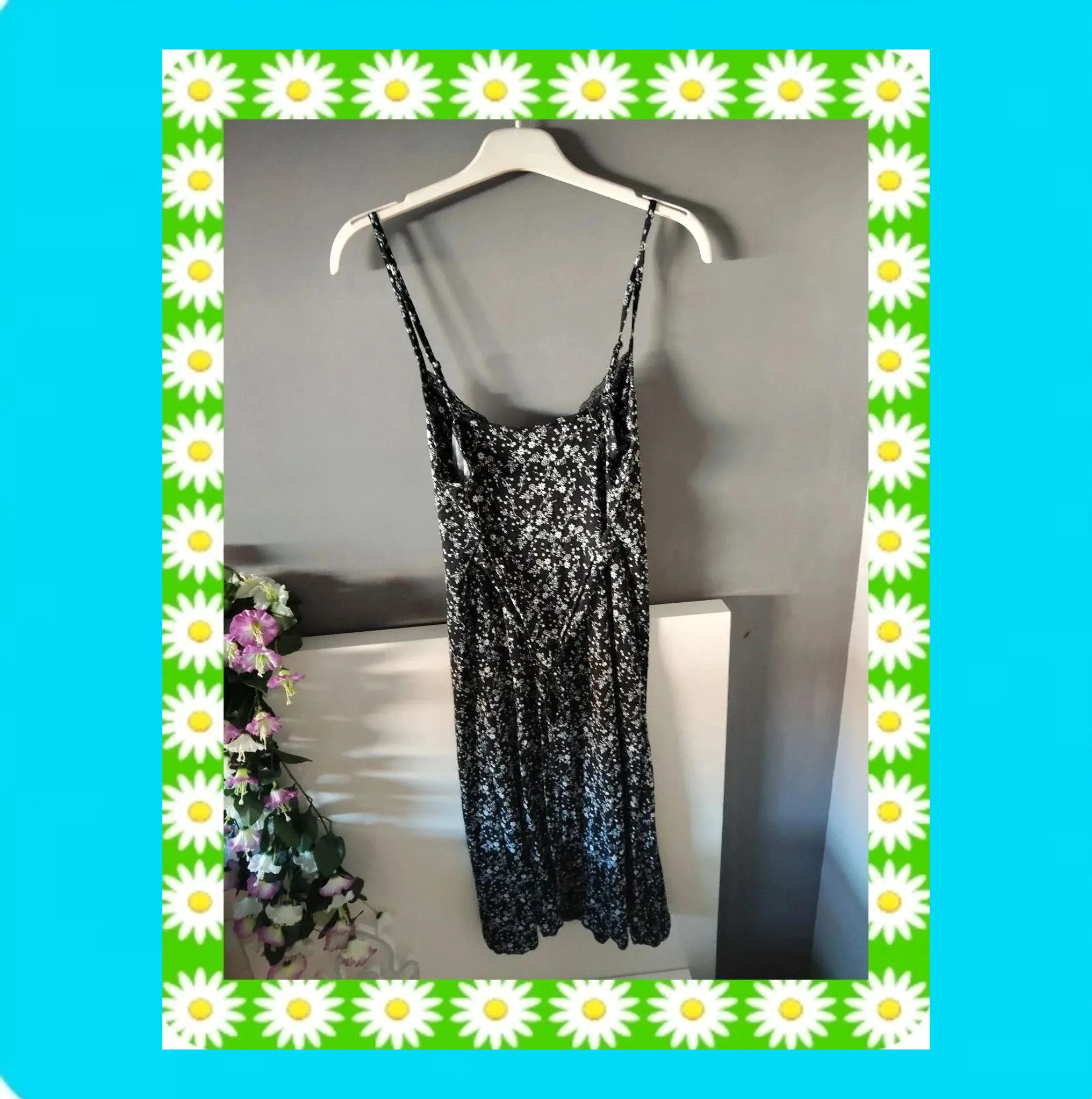 💗 Vestido Mujer Tirantes Estampado 💗 – Kiabi – taille L / 40 / 12 2