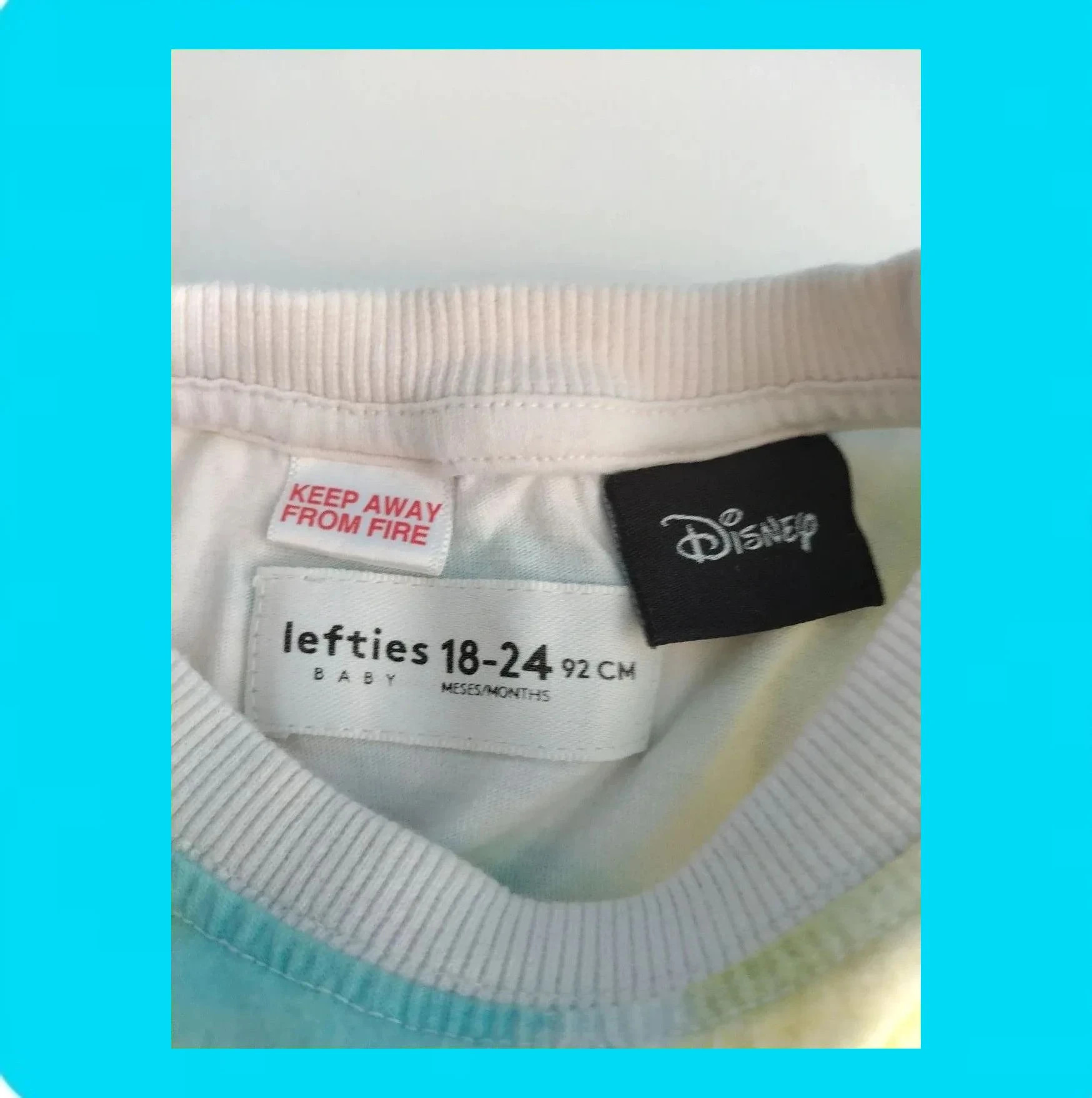 🩵 Camiseta Mickey Mouse Niño 🩵 – Lefties – taille 18-24 mois / 86 cm 4