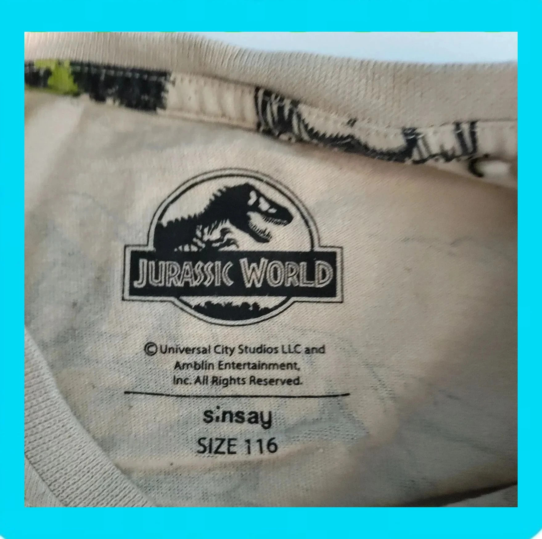 🩵 Camiseta Jurassic world 🩵 – Jurassic World – taille 6 ans / 116 cm 4