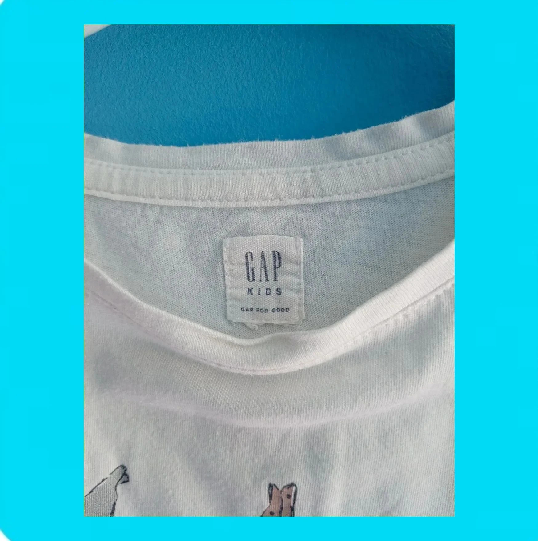 🩷 Camiseta Niña Manga Corta Gatos 🩷 – GAP – taille 5 ans / 110 cm 2