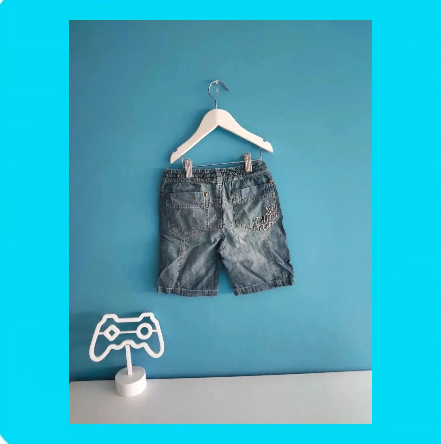 🩵 Pantalón Corto Niño Denim 🩵 – JRF – taille 5 ans / 110 cm 4
