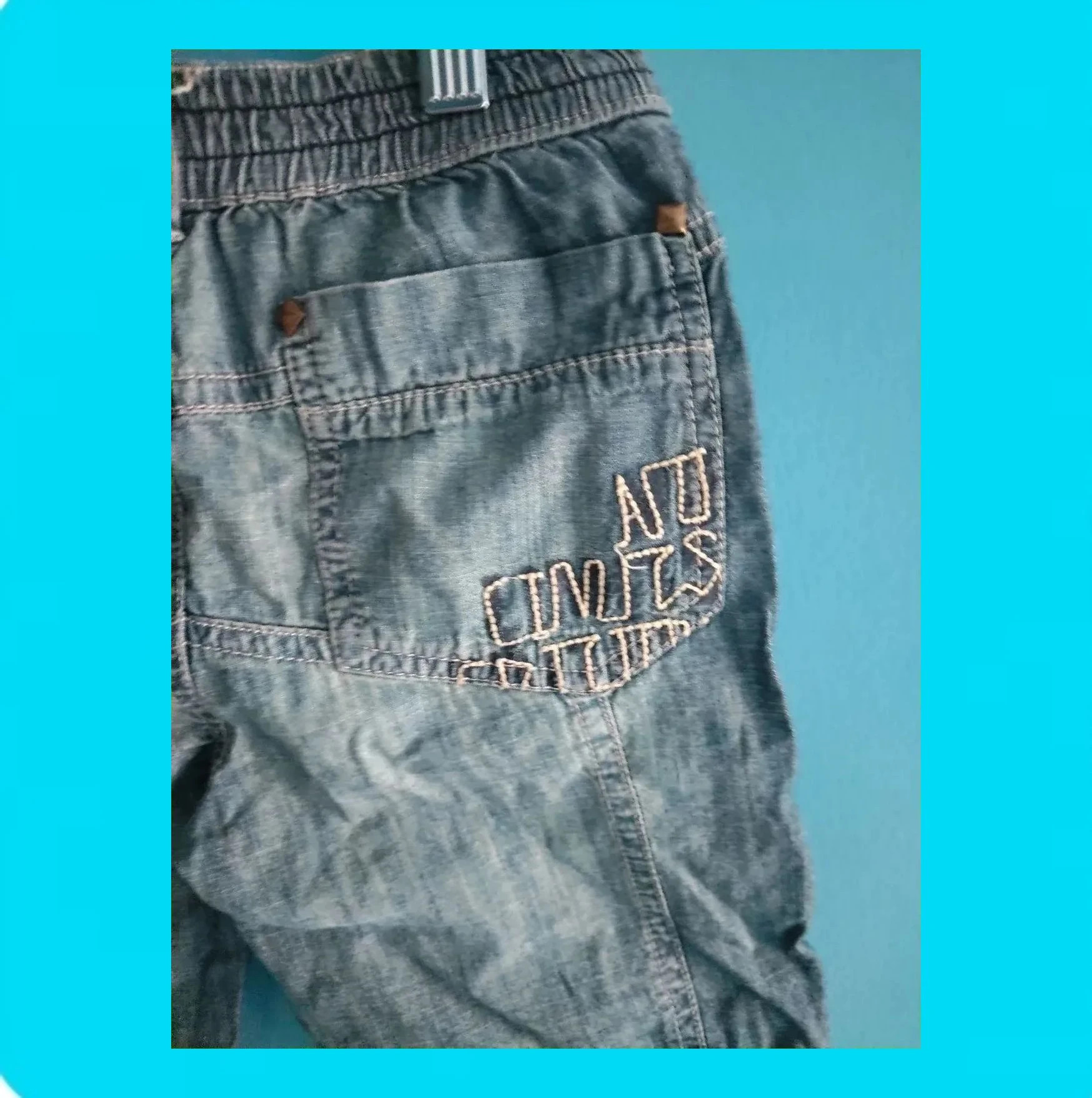 🩵 Pantalón Corto Niño Denim 🩵 – JRF – taille 5 ans / 110 cm 5