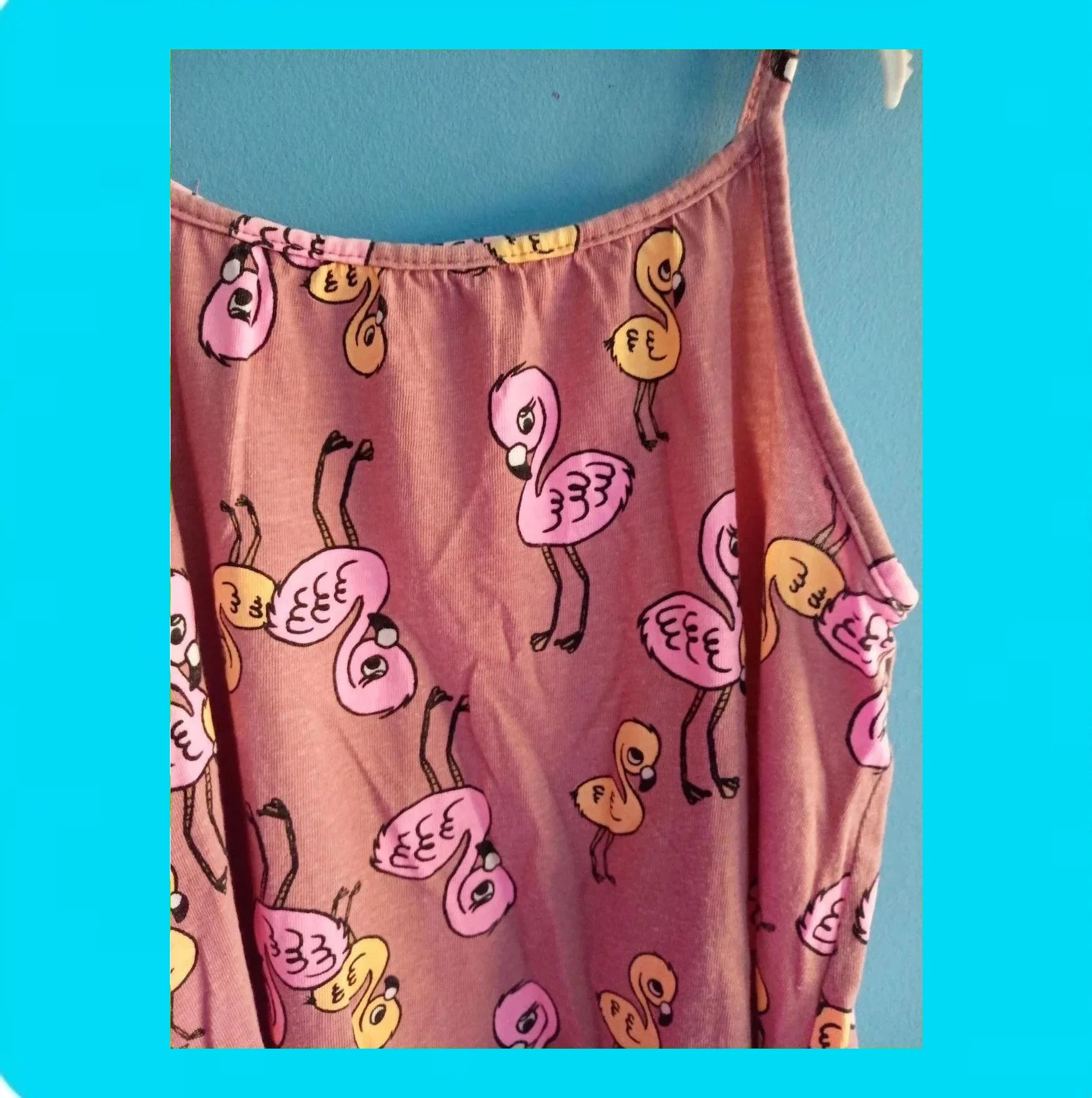 🩷 Camiseta Niña Estampada Flamenco 🩷 – H&M – taille 5 ans / 110 cm 2