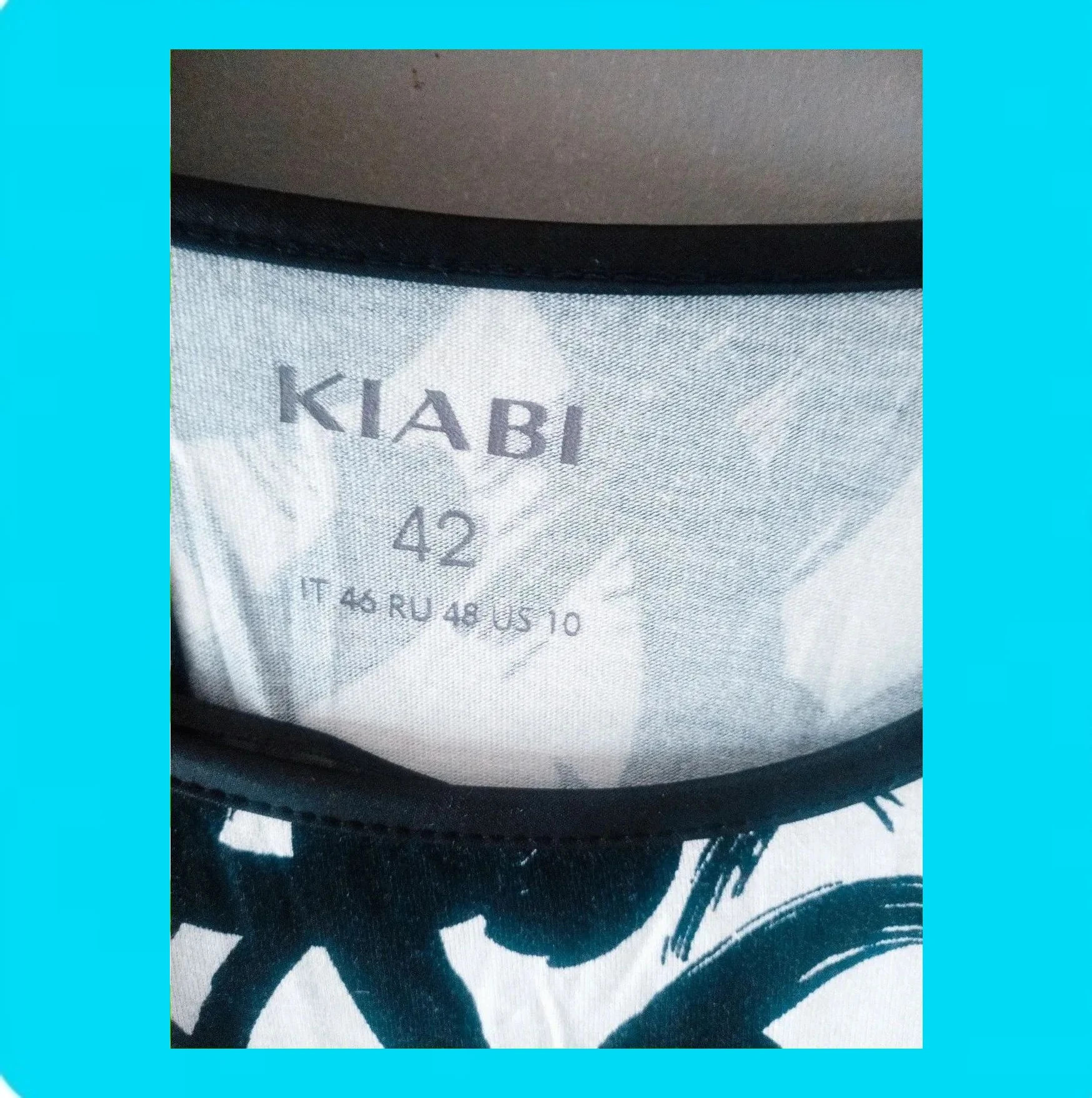 💗 Bonito Vestido Mujer Estampado 💗 – Kiabi – taille XL / 42 / 14 4