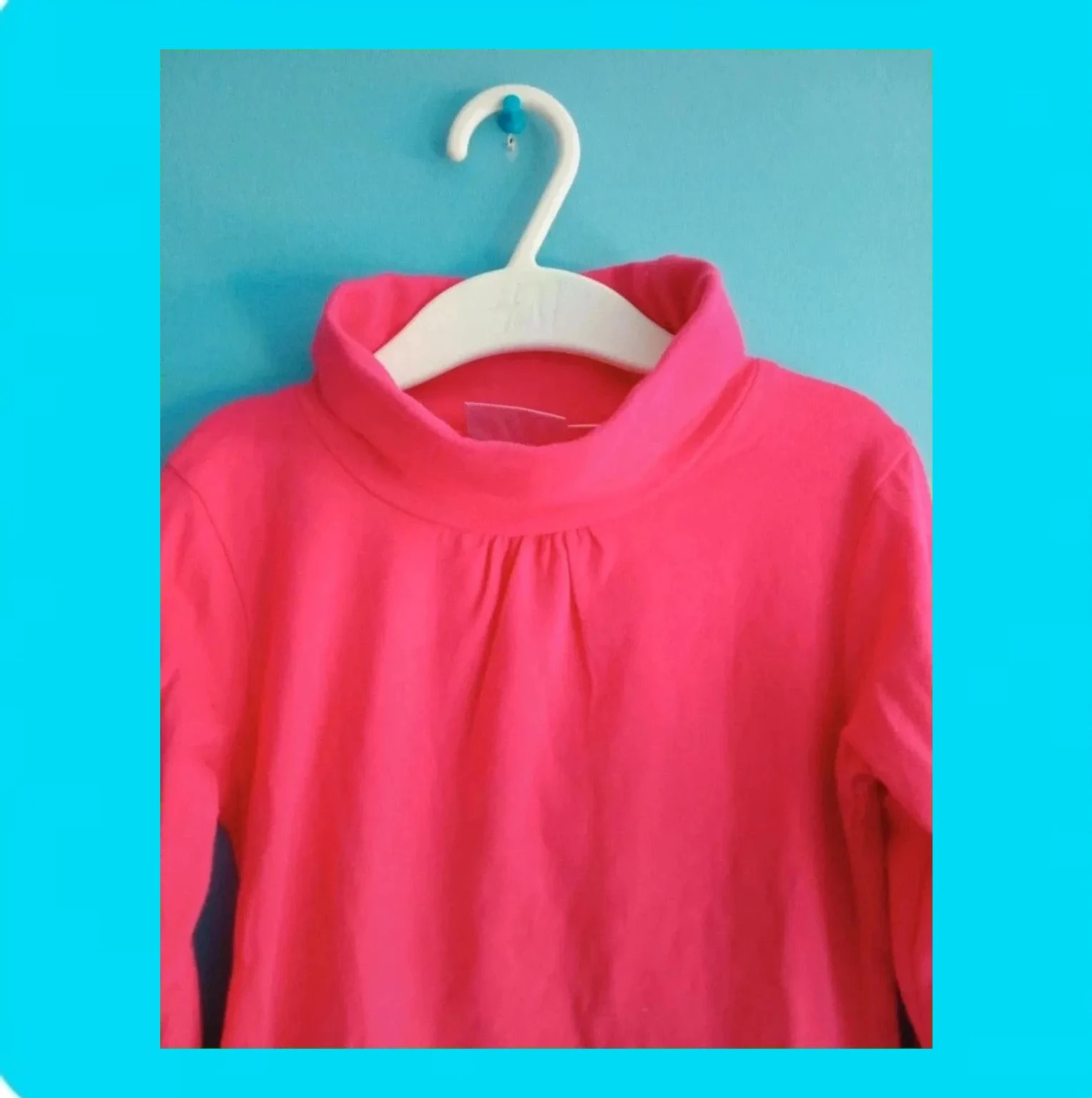 🩷 Camiseta Niña Básica Con Mini Cuello 🩷 – NKY – taille 6 ans / 116 cm 2