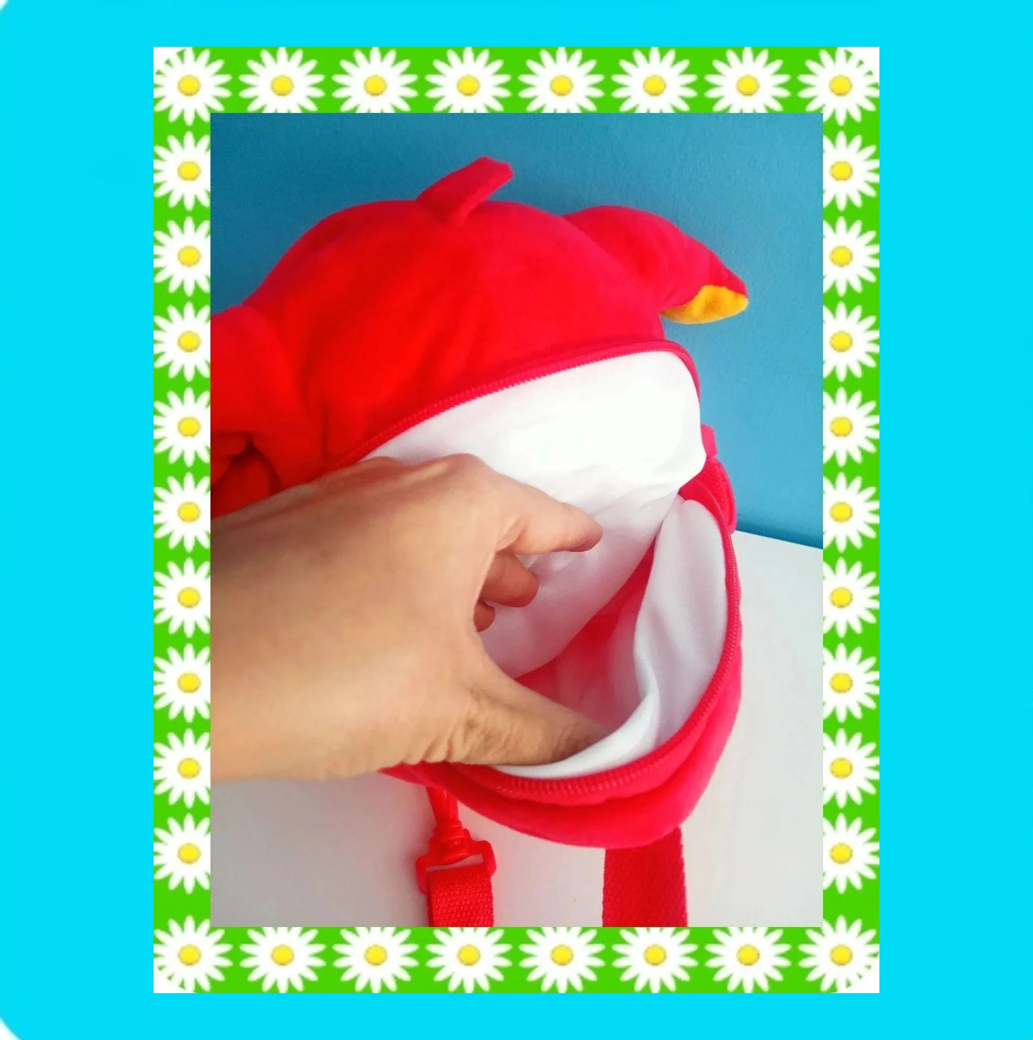 🩵 Bonita Mochila Infantil Peluche 🩵 – Super Wings 5