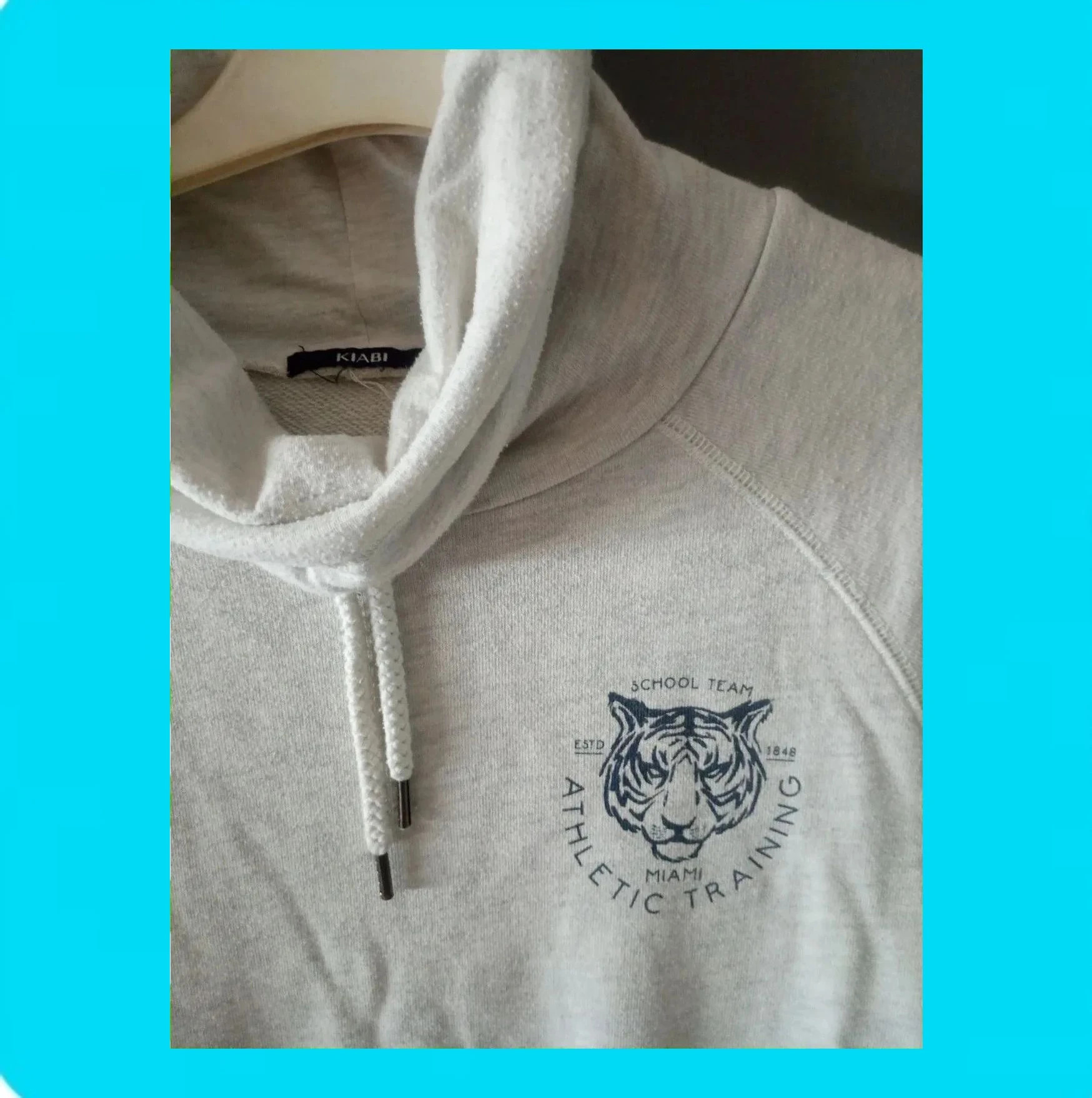 💙 Sudadera Hombre Cuello Vuelto 💙 – Kiabi – taille L 3