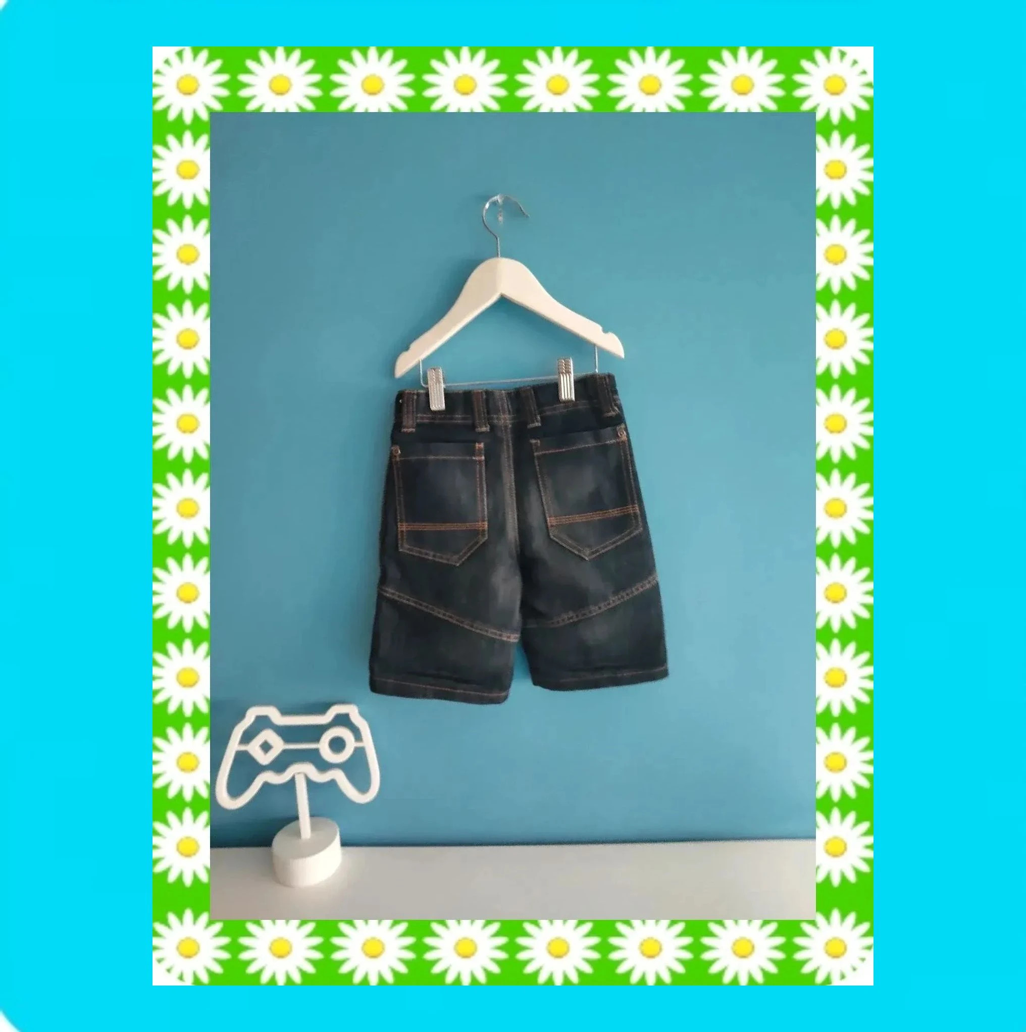 🩵 Pantalón Corto Niño Denim 🩵 – Denim Co – taille 4 ans / 104 cm 3