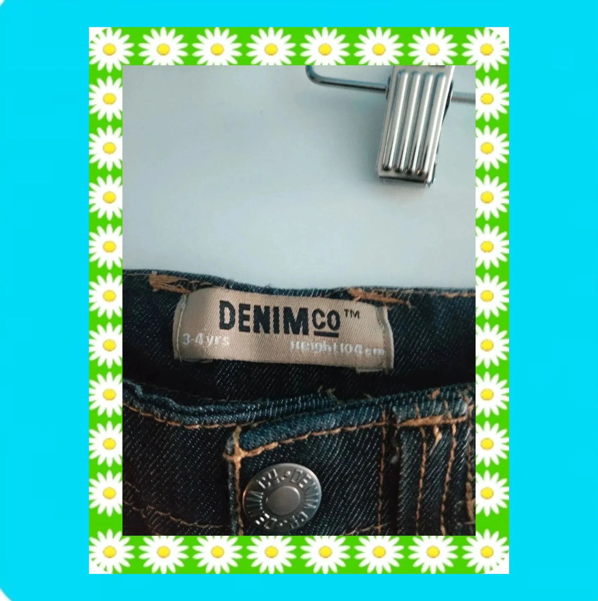 🩵 Pantalón Corto Niño Denim 🩵 – Denim Co – taille 4 ans / 104 cm 5