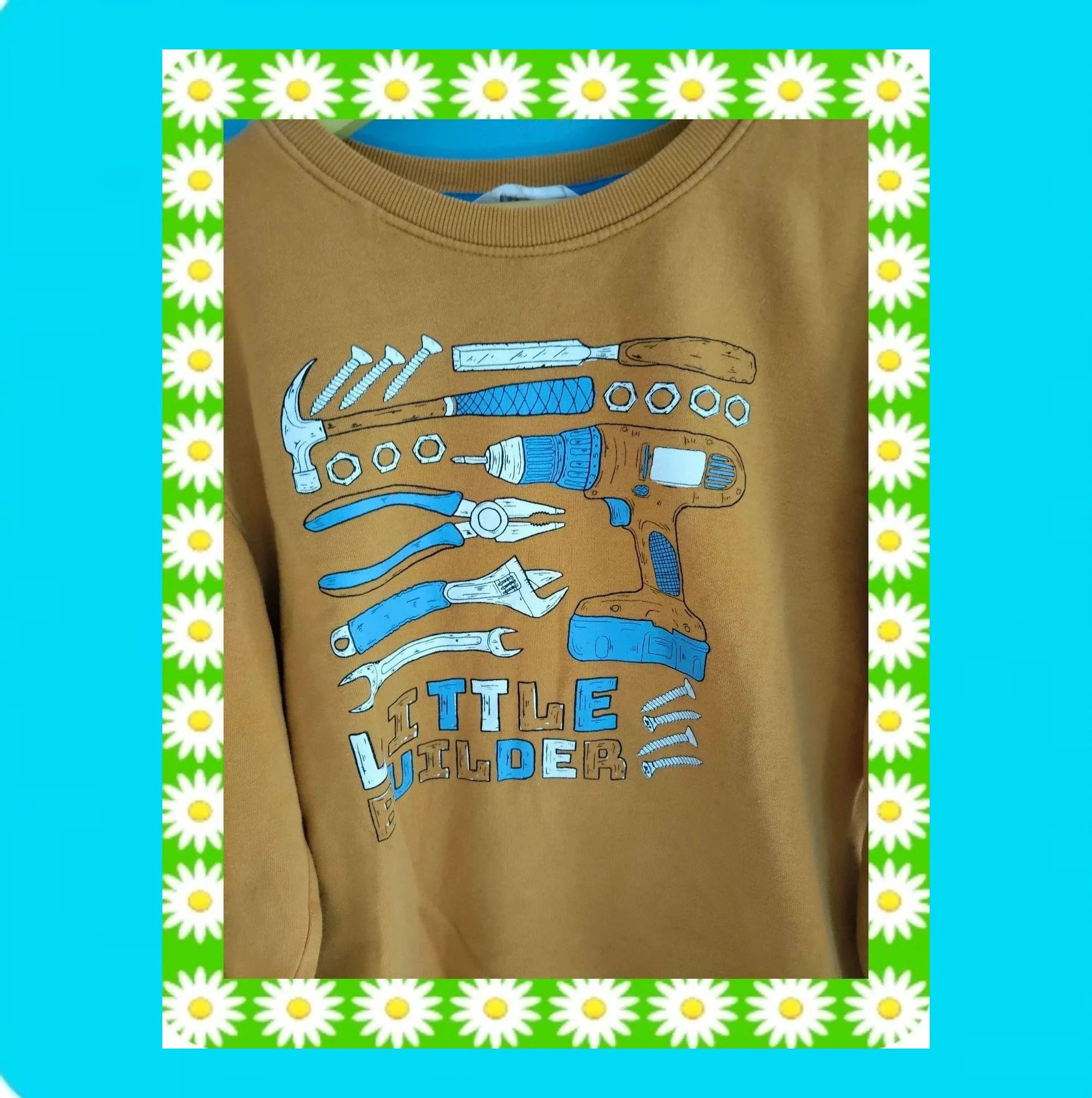 🩵 Divertida Sudadera Niño Sin Capucha 🩵 – H&M – taille 9 ans / 134 cm 3