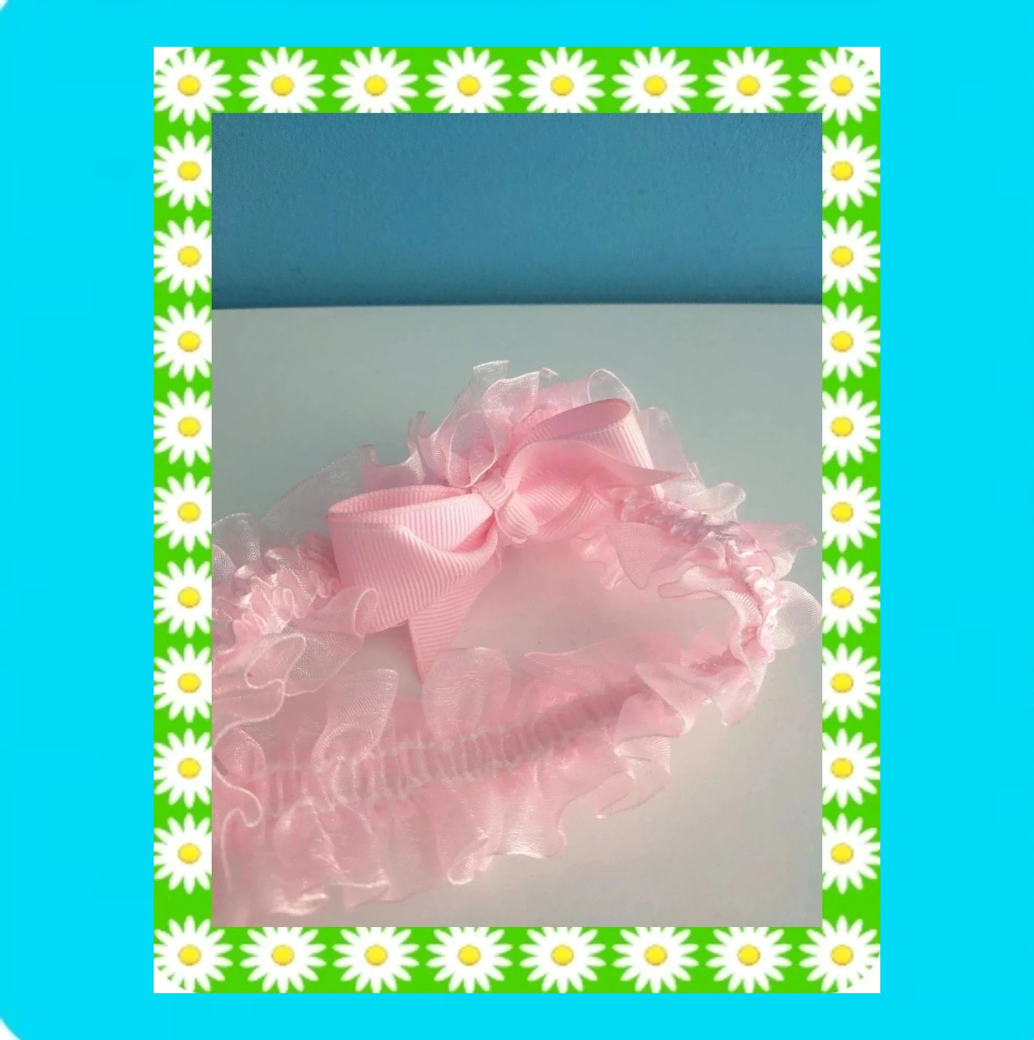 🩷 Preciosa Diadema Rosa Bebé 🩷 4