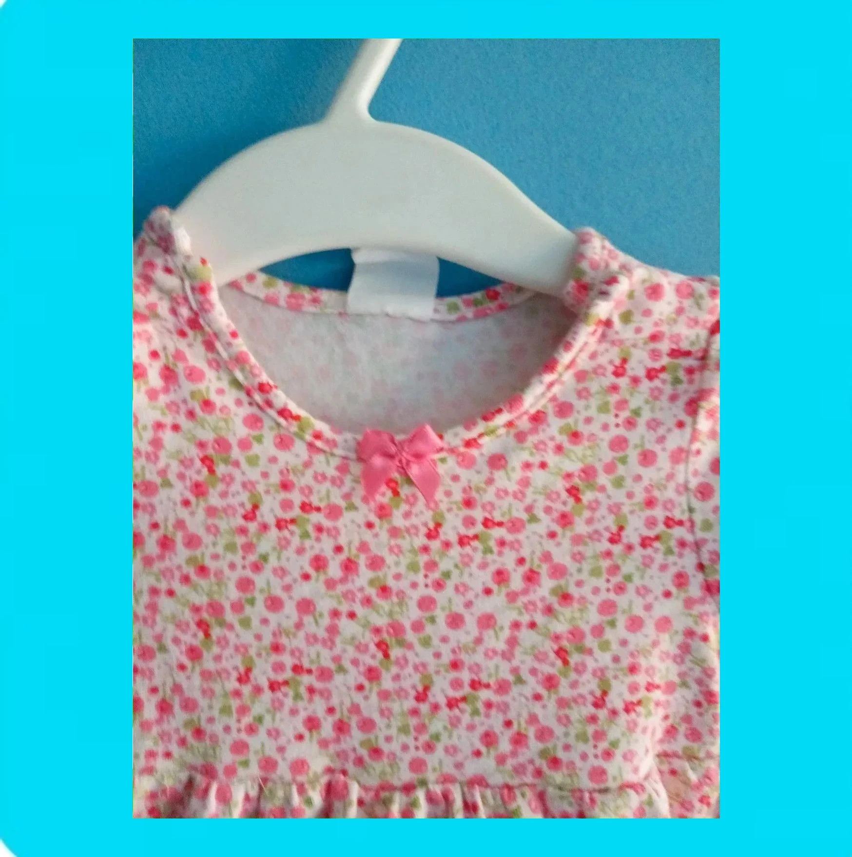 🩷 Bonito Vestido Body Bebé Niña 🩷 – H&M – taille 3-6 mois / 62 cm 3